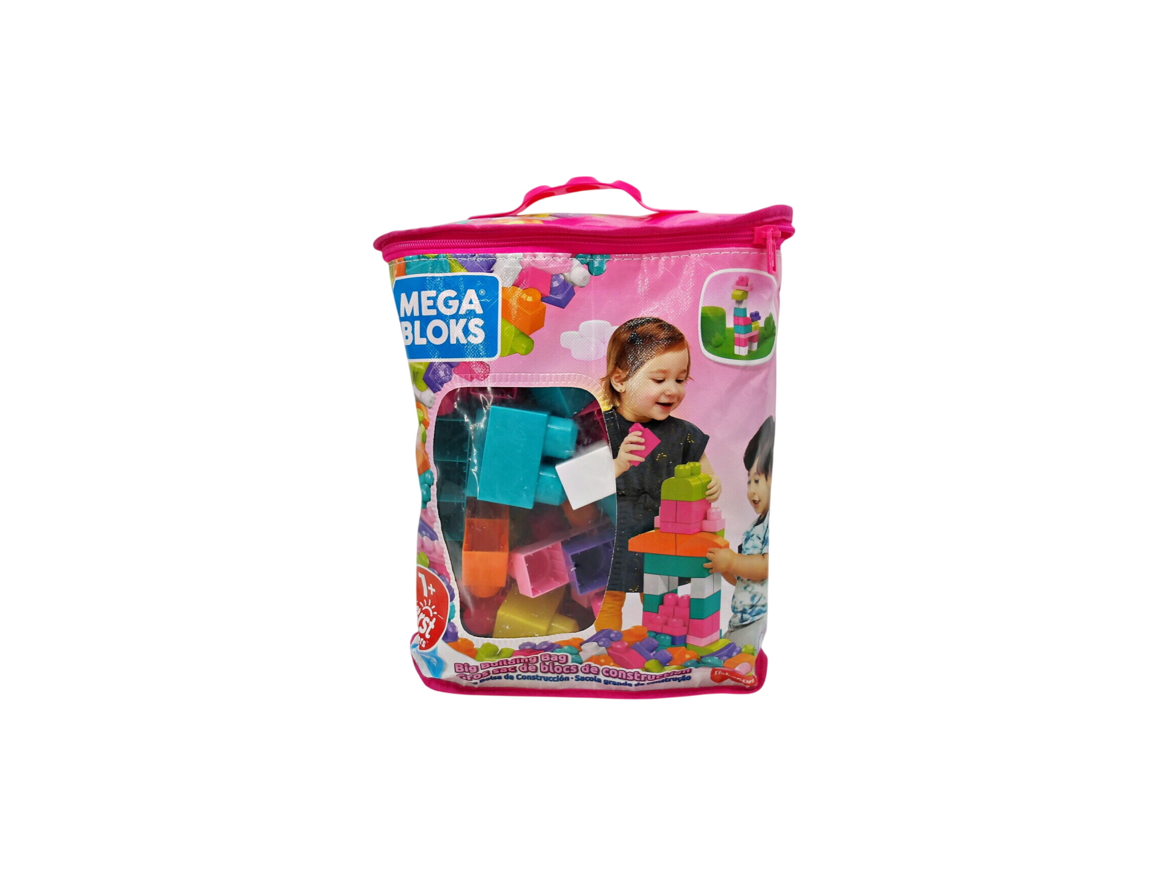 Mega Bloks - Sac medium 60 briques  Très bon état -  reconditionné disponible sur Label Emmaüs