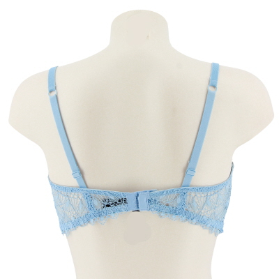 Soutien gorge bleu avec armatures - Undiz - 95D - Photo 2