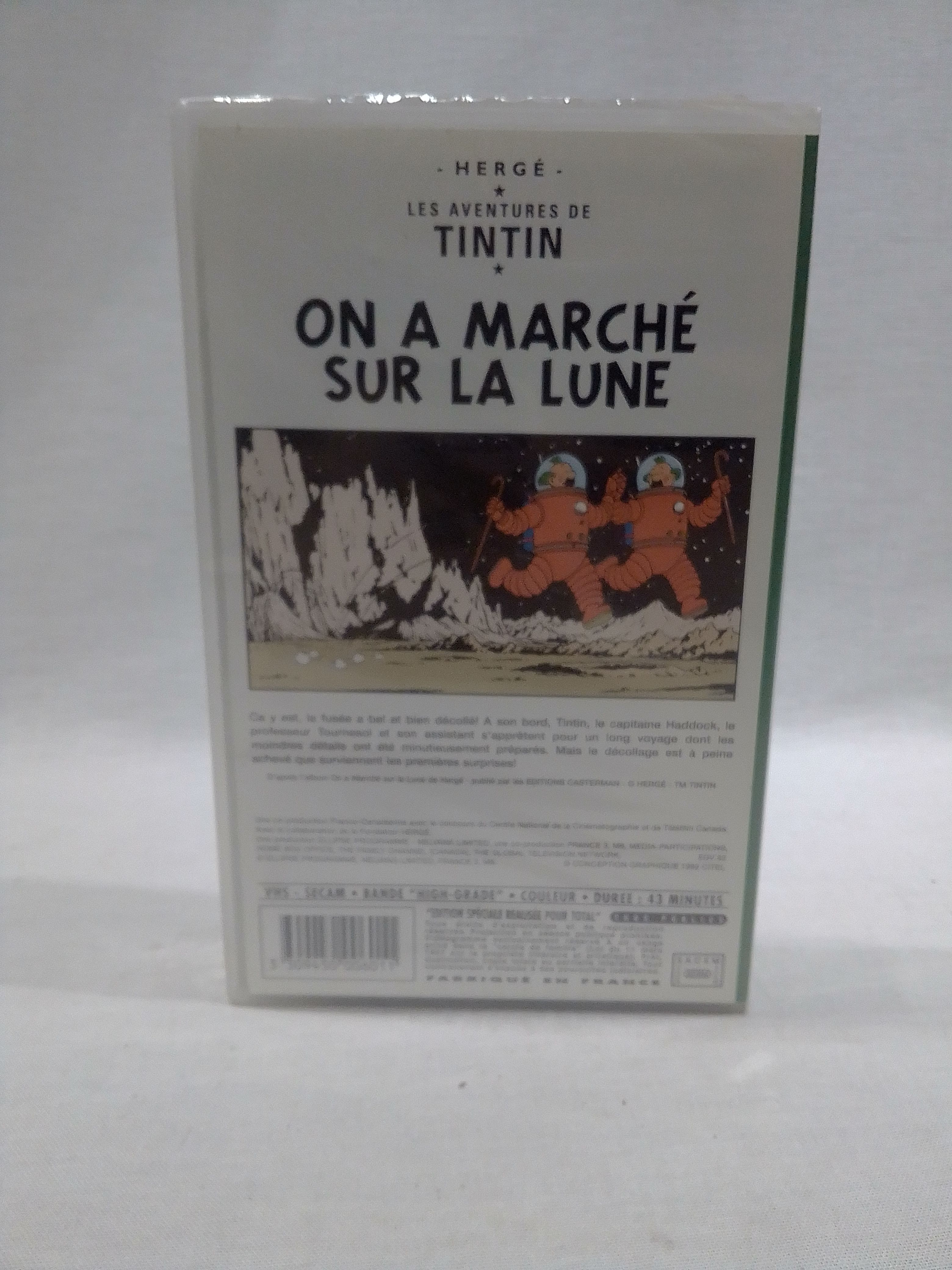 VHS Tintin on a marché sur la lune Comme neuf - Vue 3 - 