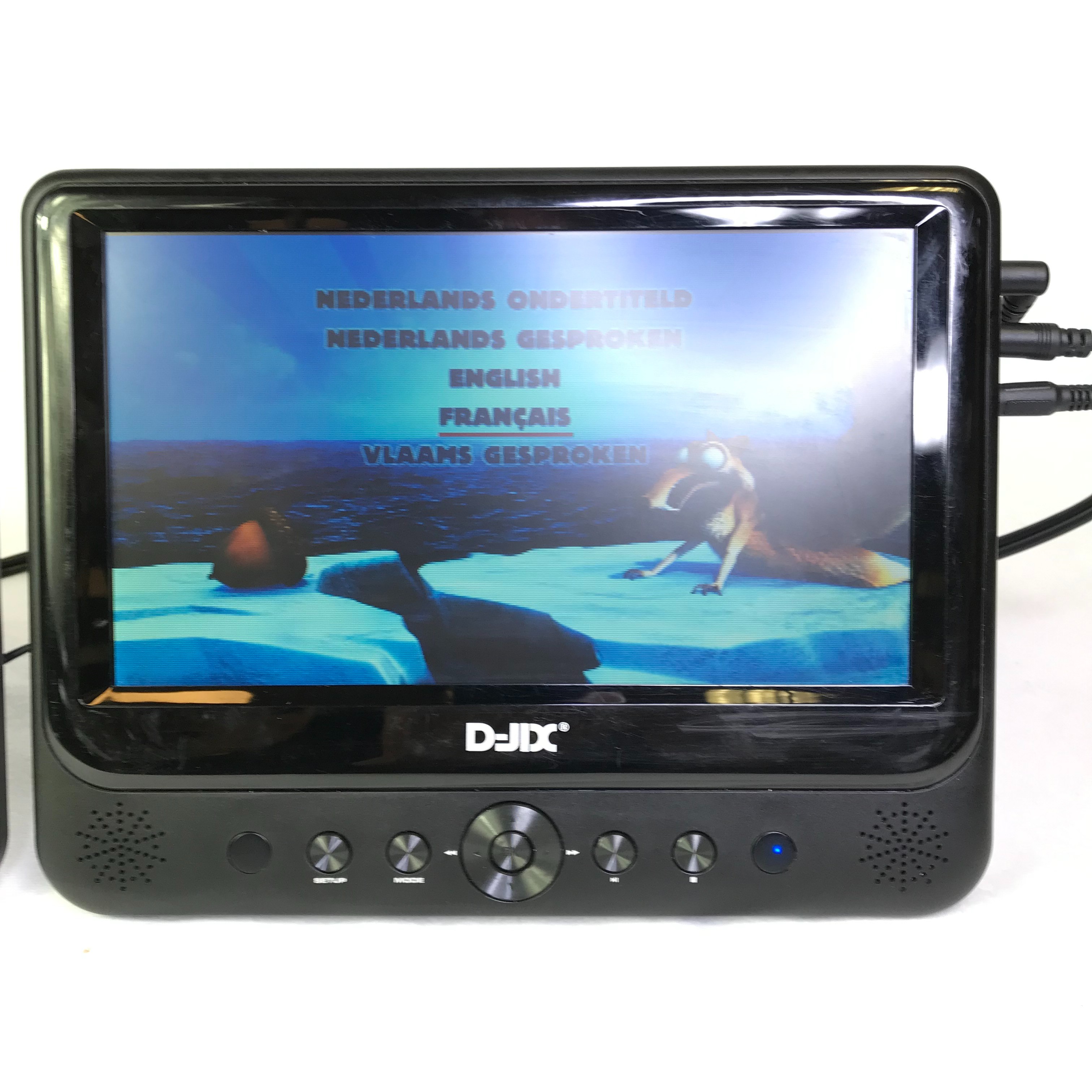 Lecteur DVD portable avec 2 écrans : DJIX PVS 902-40LSM Bon état - Vue 2 - 