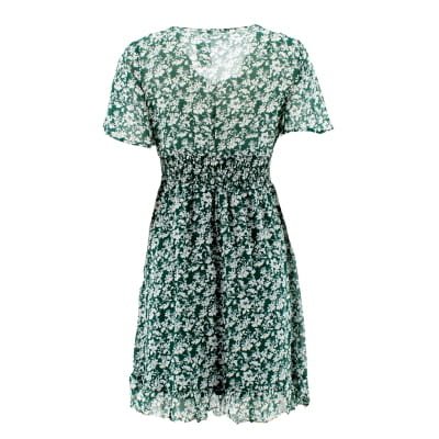 Robe verte imprimée - Femme - CACHE-CACHE - Taille 36 - Photo 1