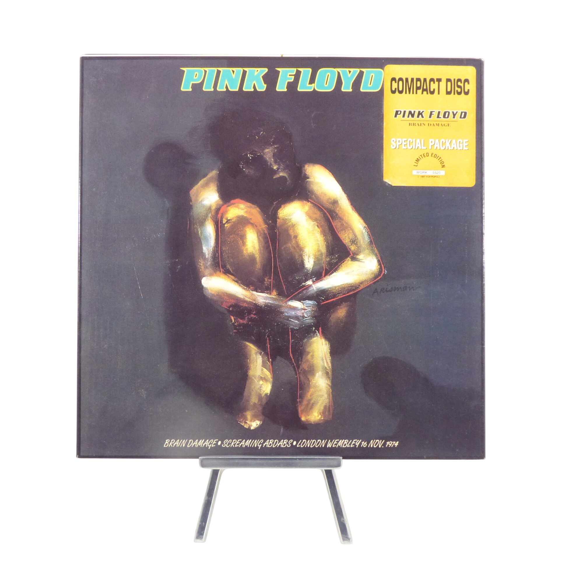 Acheter RARE Coffret limité CD Pink Floyd / Brain Damage - Men At Work 1991 Bon état - 60,00 € RARE Coffret limité CD Pink Floyd / Brain Damage - Men At Work 1991 Bon état - reconditionné disponible sur Label Emmaüs