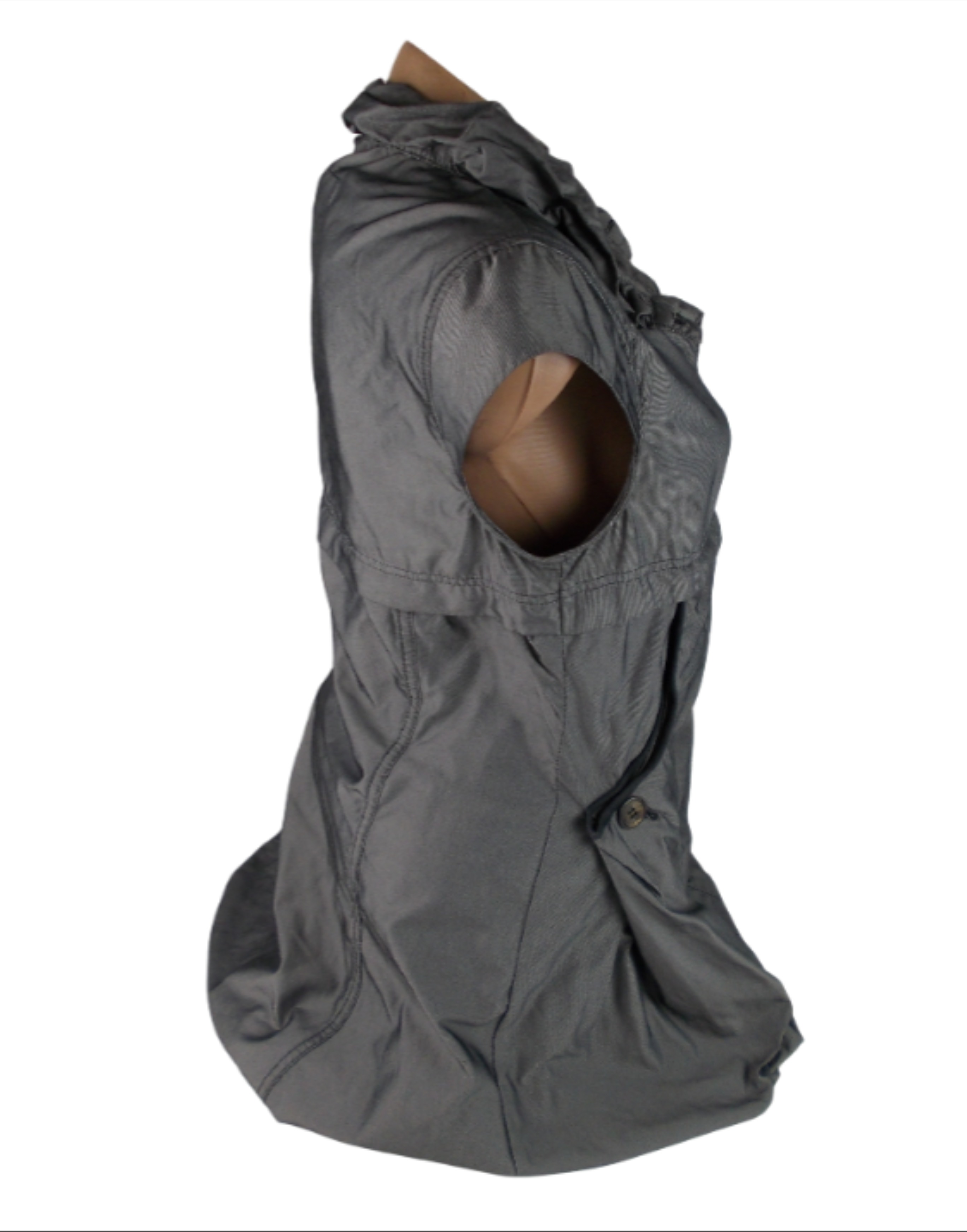 Voir photo 2 de Robe CBLV grise taille 40 Robe CBLV grise taille 40 Bon état - Vue 2 -