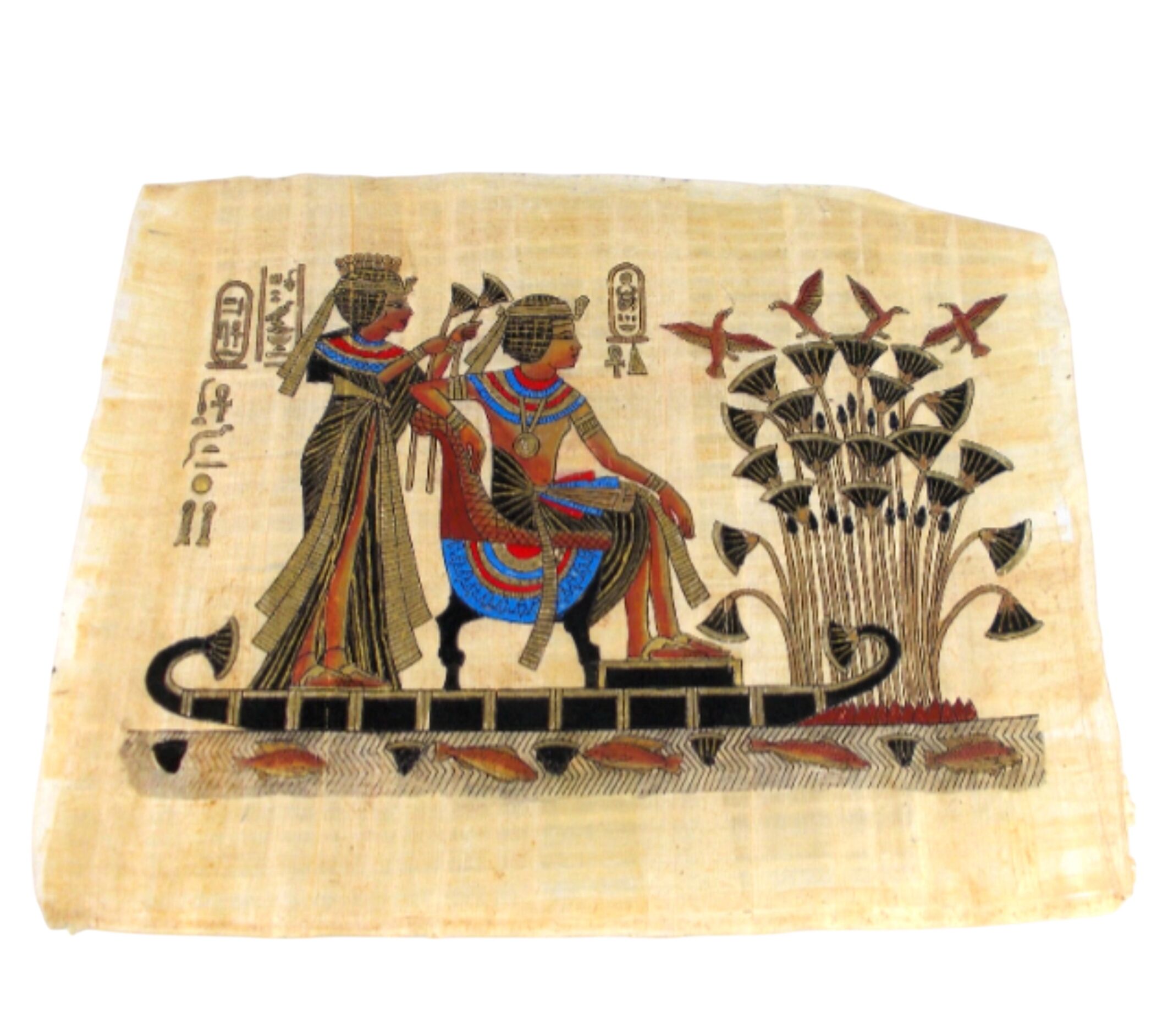 Lithographie papyrus Egypte - Photo 0