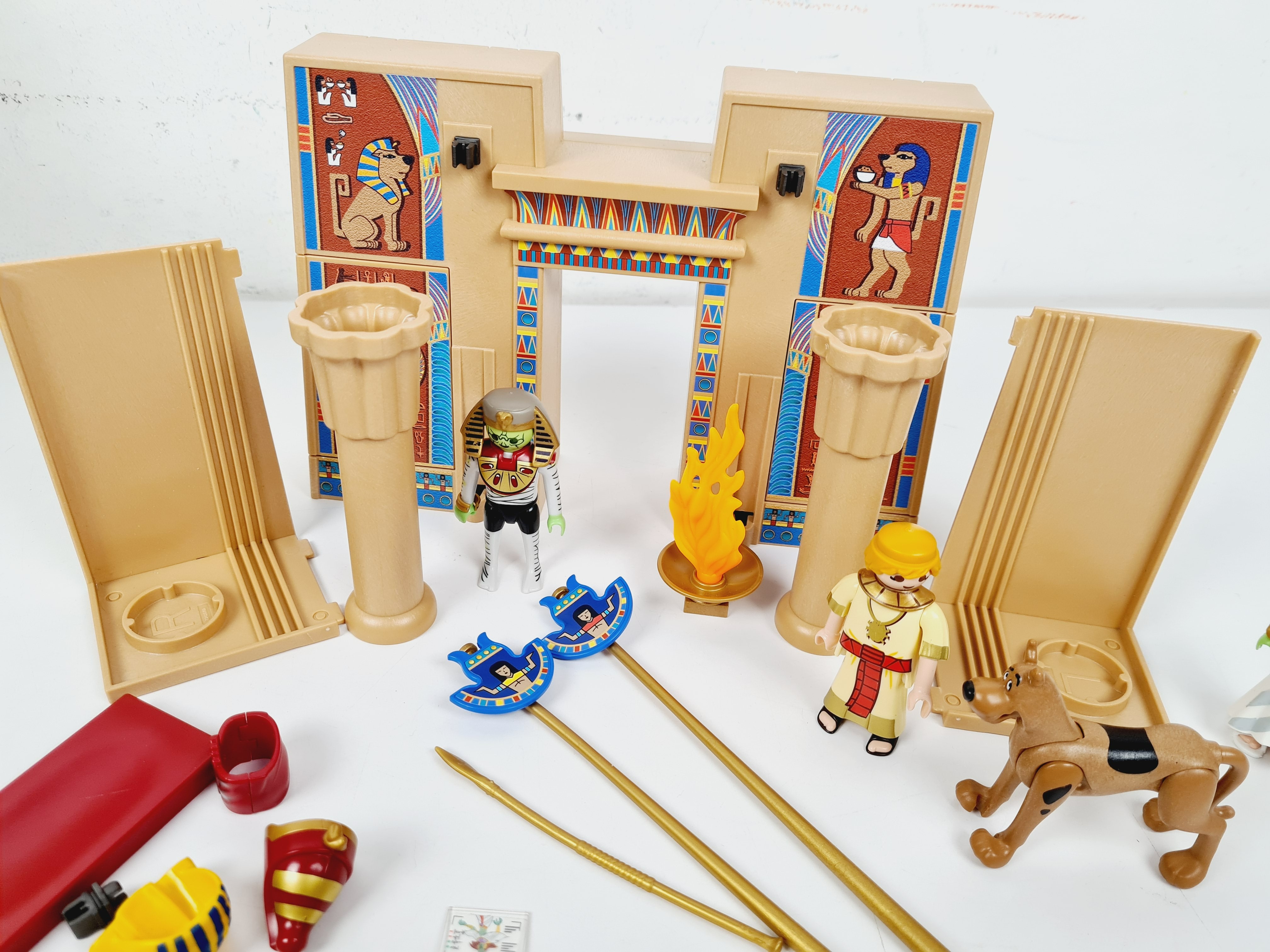 Playmobil - Playmobil 70365 - Scooby-Doo Scoobydoo Histoires en Egypte - 5 ans + Bon état - Vue 3 - 