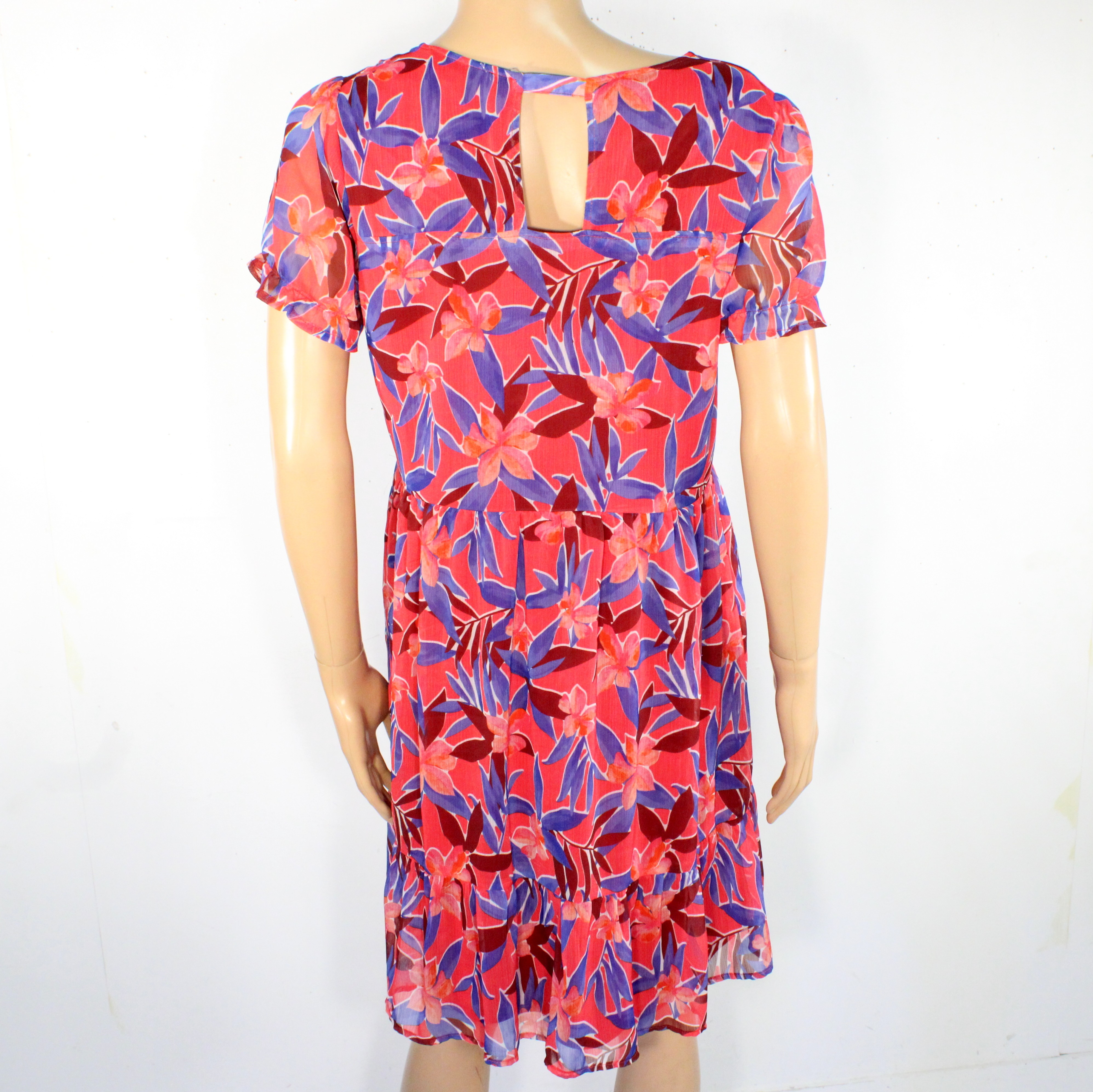 Robe Rose & Bordeaux Fleurie GRAIN DE MALICE Taille 40 - Photo 1