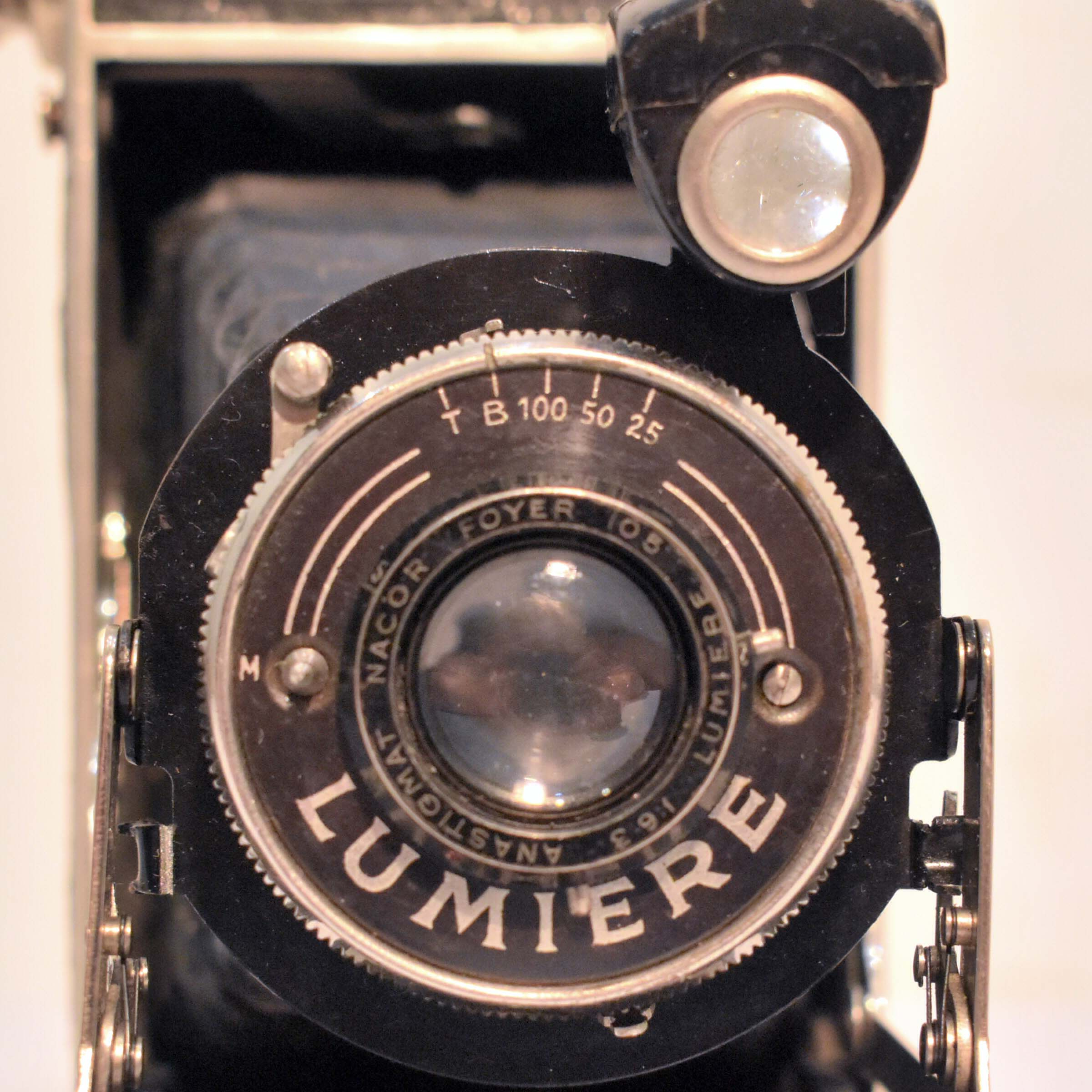 Appareil Photo Argentique à Soufflet - Lumière™ Anastigmat Nacor® - 105 mm / 1:6.3 - Photo 16