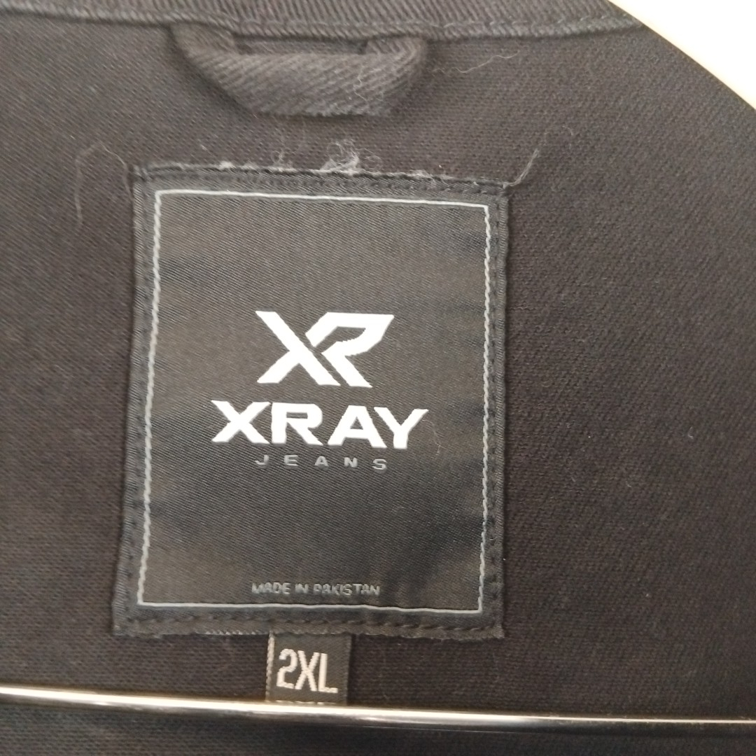 Xr Xray Jeans - veste en jeans noire en coton - Taille 2XL - Photo 3