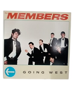 ALBUM VINYLE 33T, THE MEMBERS, GOING WEST Bon état -  reconditionné disponible sur Label Emmaüs