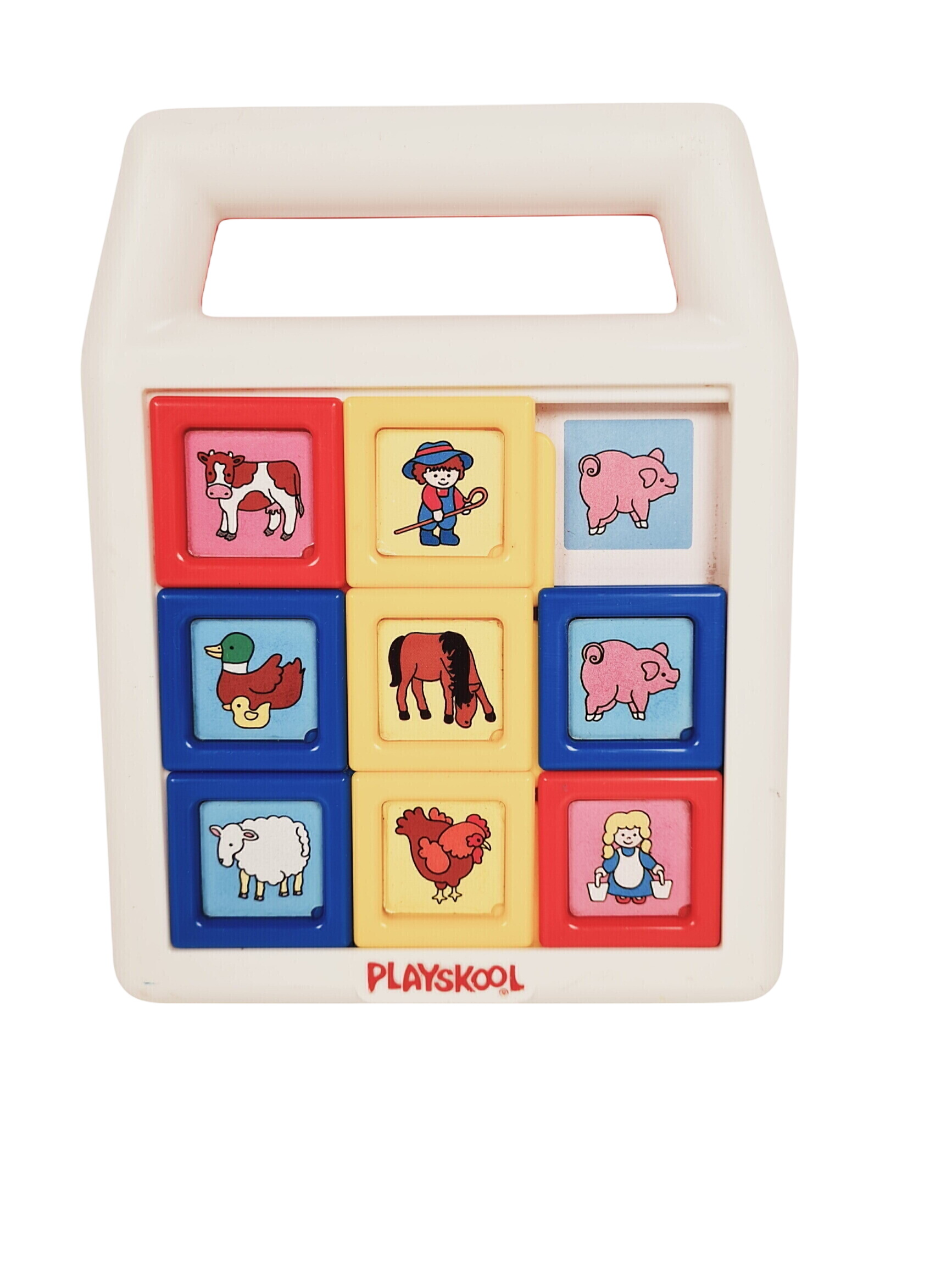 Jouet éducatif - Puzzles - Playskool plastique vintage 1990 - Photo 0