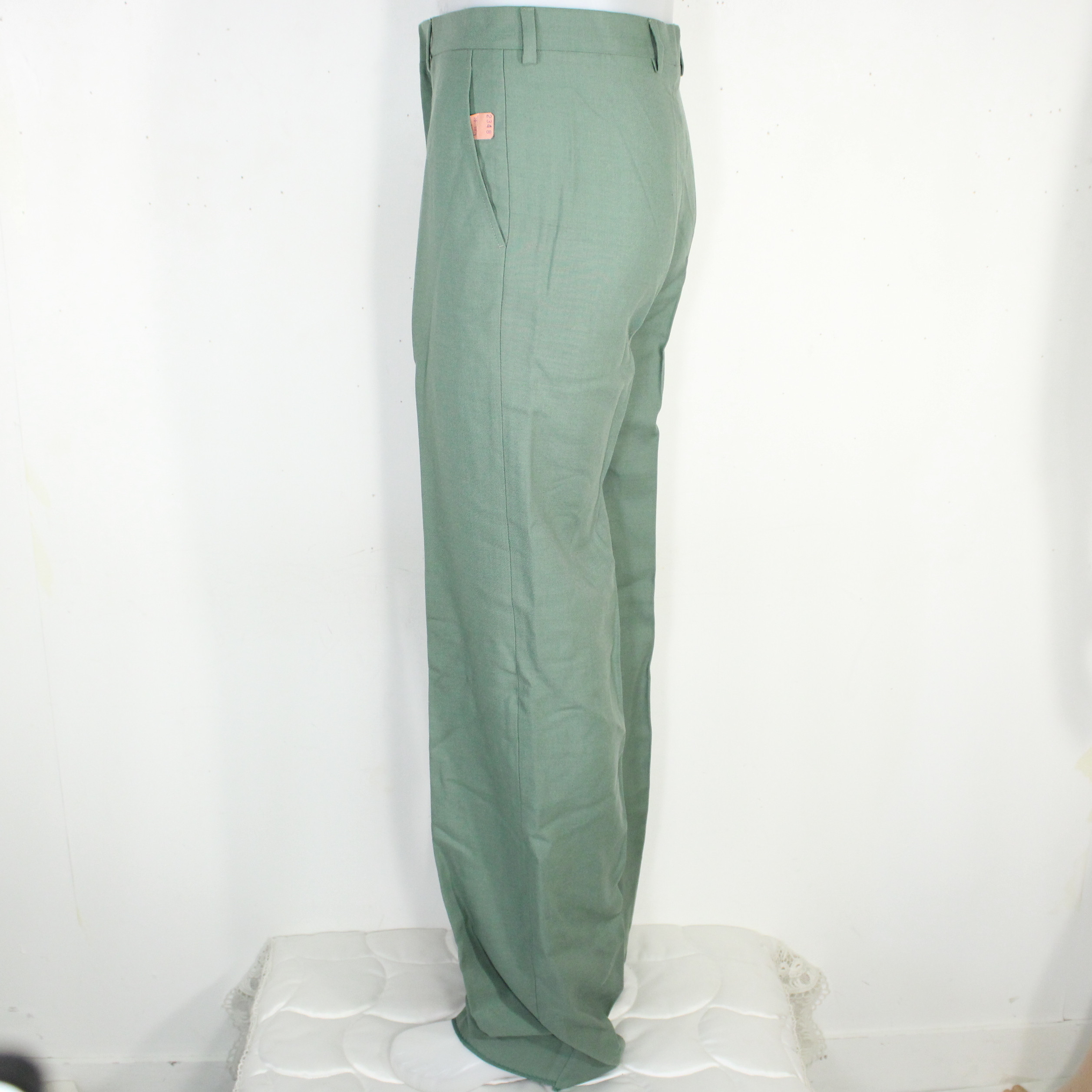 Pantalon Mixte VIntage Vert Militaire Taille Estimée 36 Comme neuf - Vue 5 - 