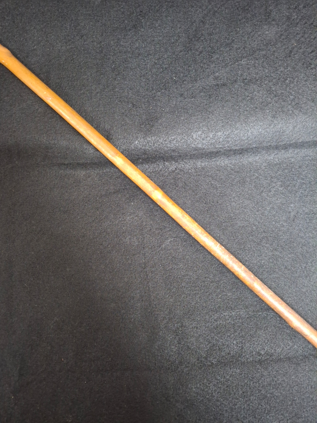 Canne ancienne avec pommeau en corne - Bon état - Photo 6