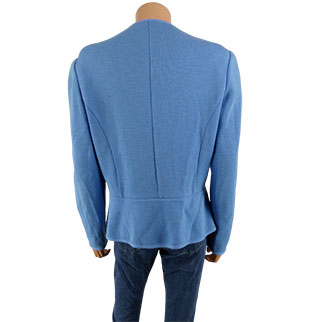 Voir photo 2 de Veste bleue - Femme - Devernois - Taille 44 Veste bleue - Femme - Devernois - Taille 44 Très bon état - Vue 2 -