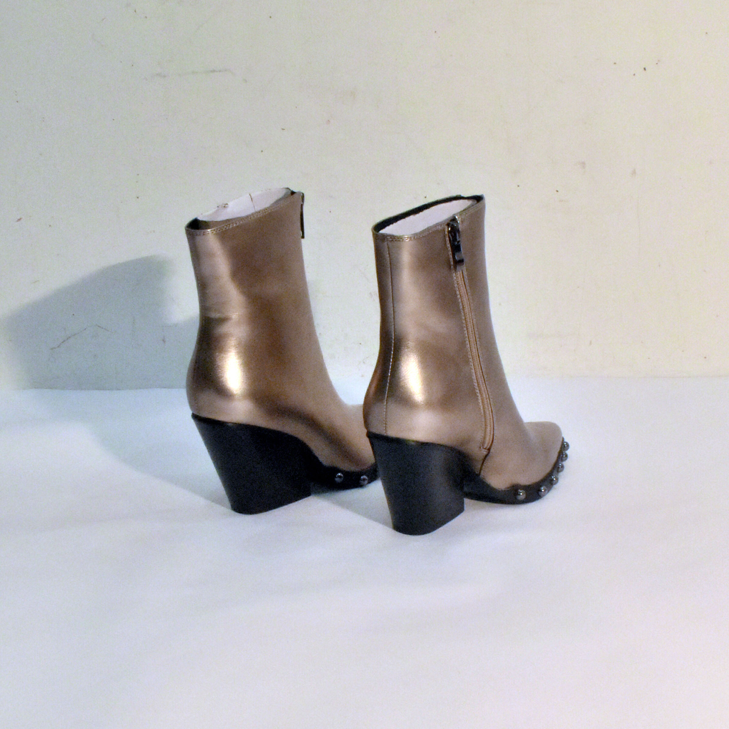 Bottines Métallisées Dorées - Azarey™ 462H727M (Pointure: 36) Très bon état - Vue 4 - 