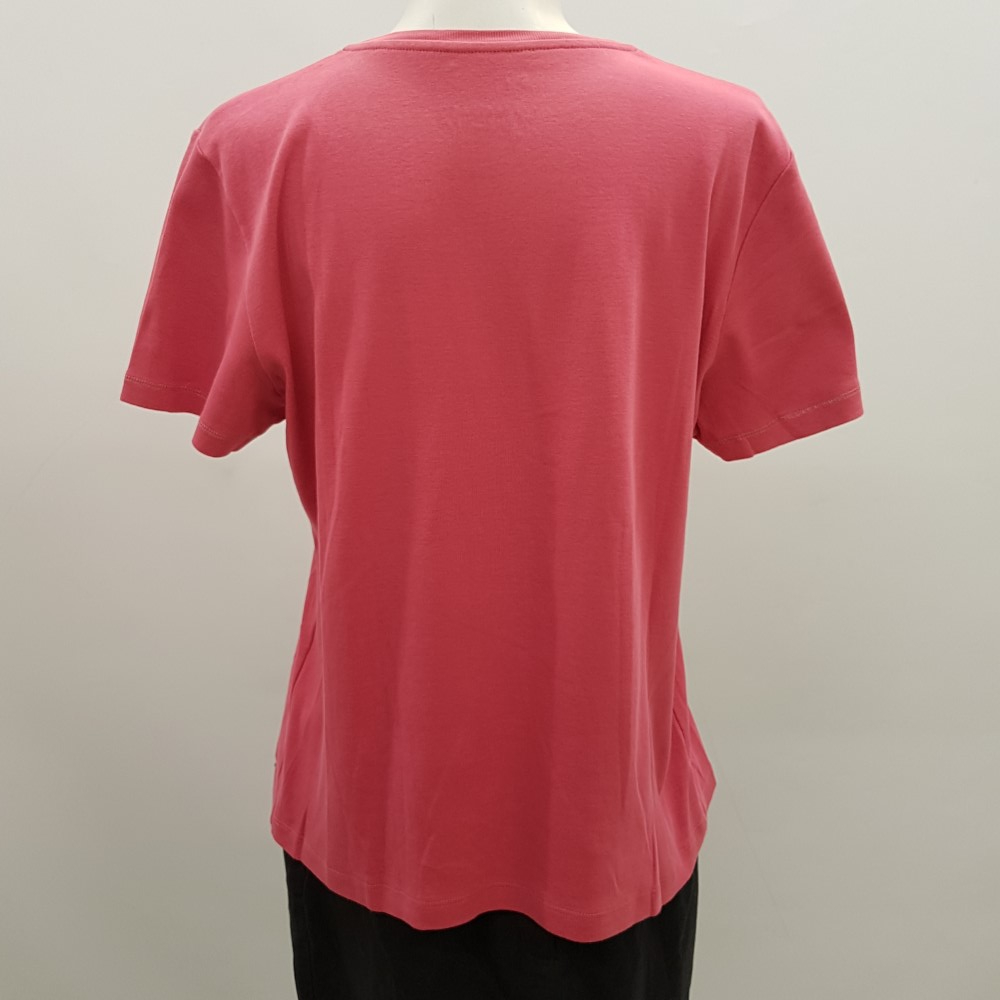 Top rose fuchsia avec bijoux de col - SCOTTAGE - taille 4 - Photo 2