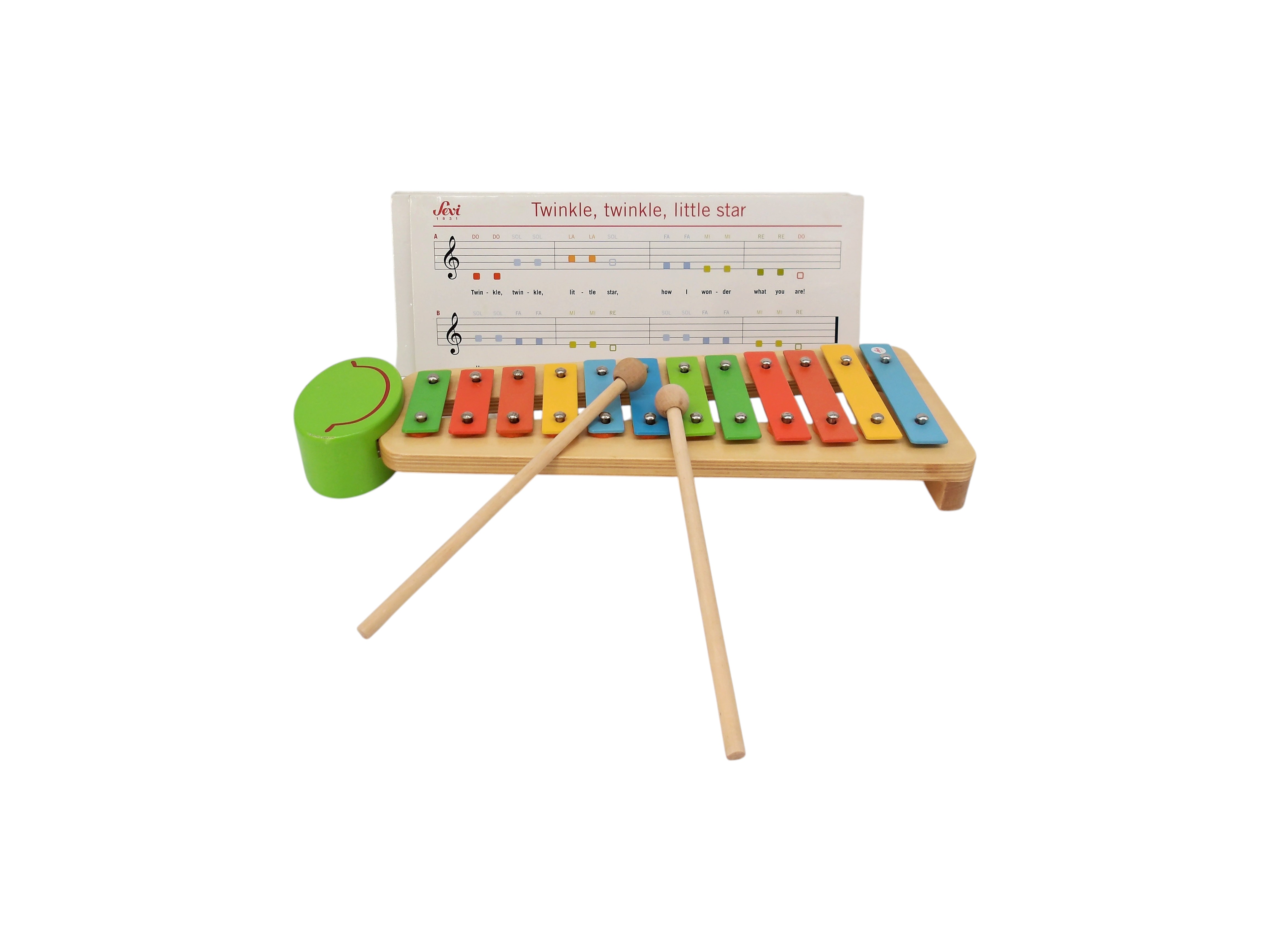 Xylophone grenouille en bois  Très bon état - Vue 3 - 