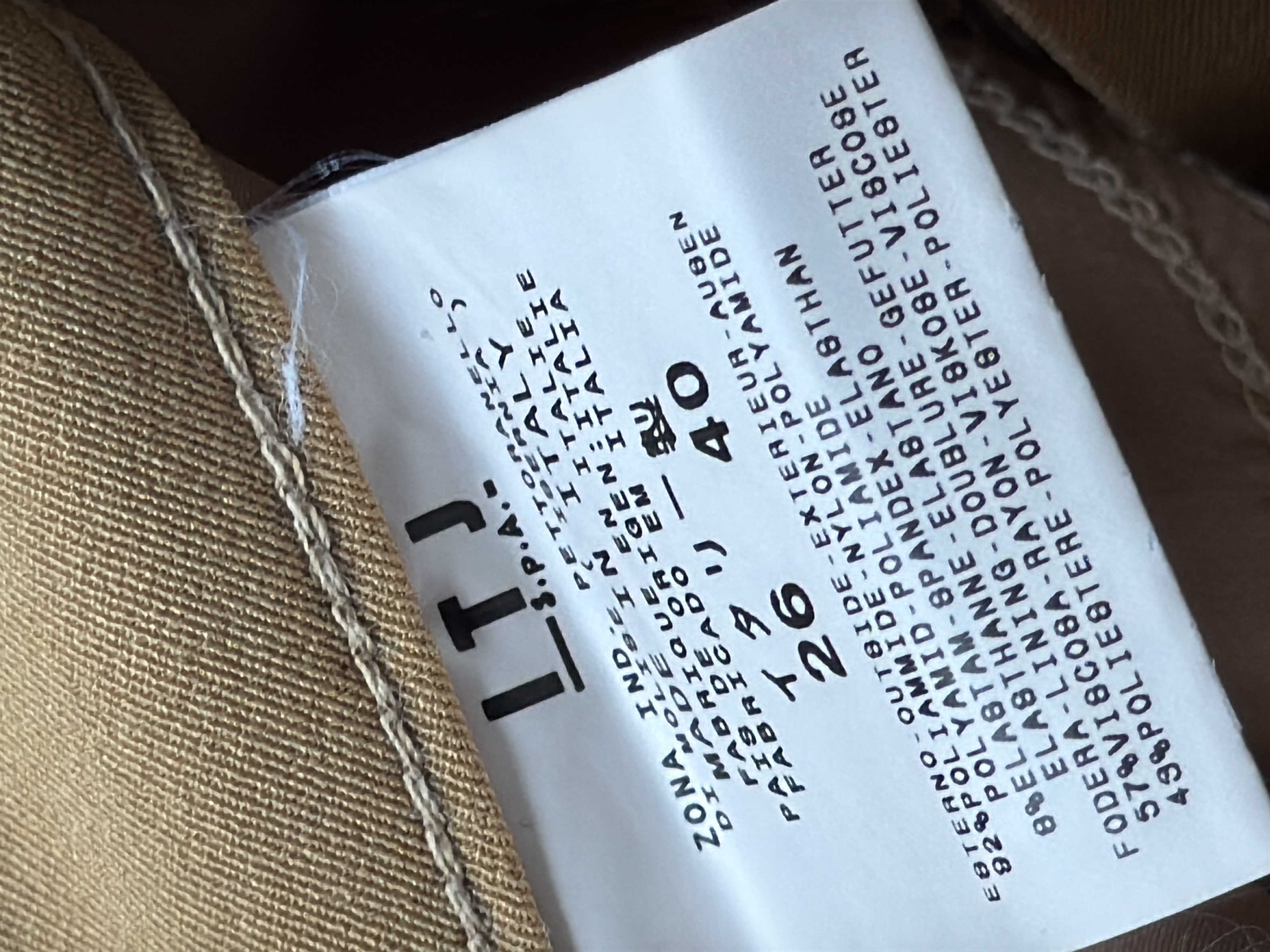 Pantalon Ferre jeans Marron L 👖 - Photo 5