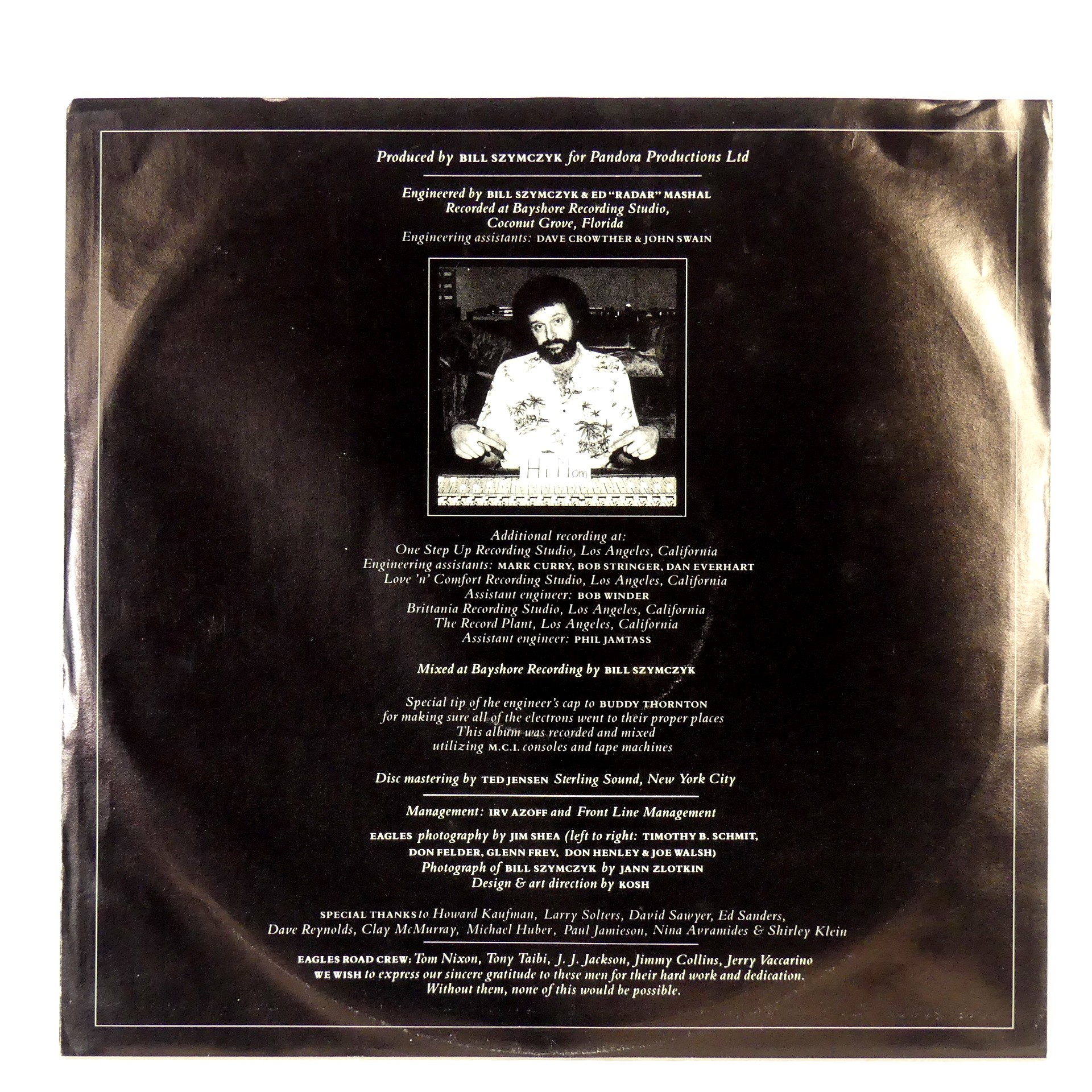 Vinyle - Eagles - The Long Run - 1979 Bon état - Vue 7 - 
