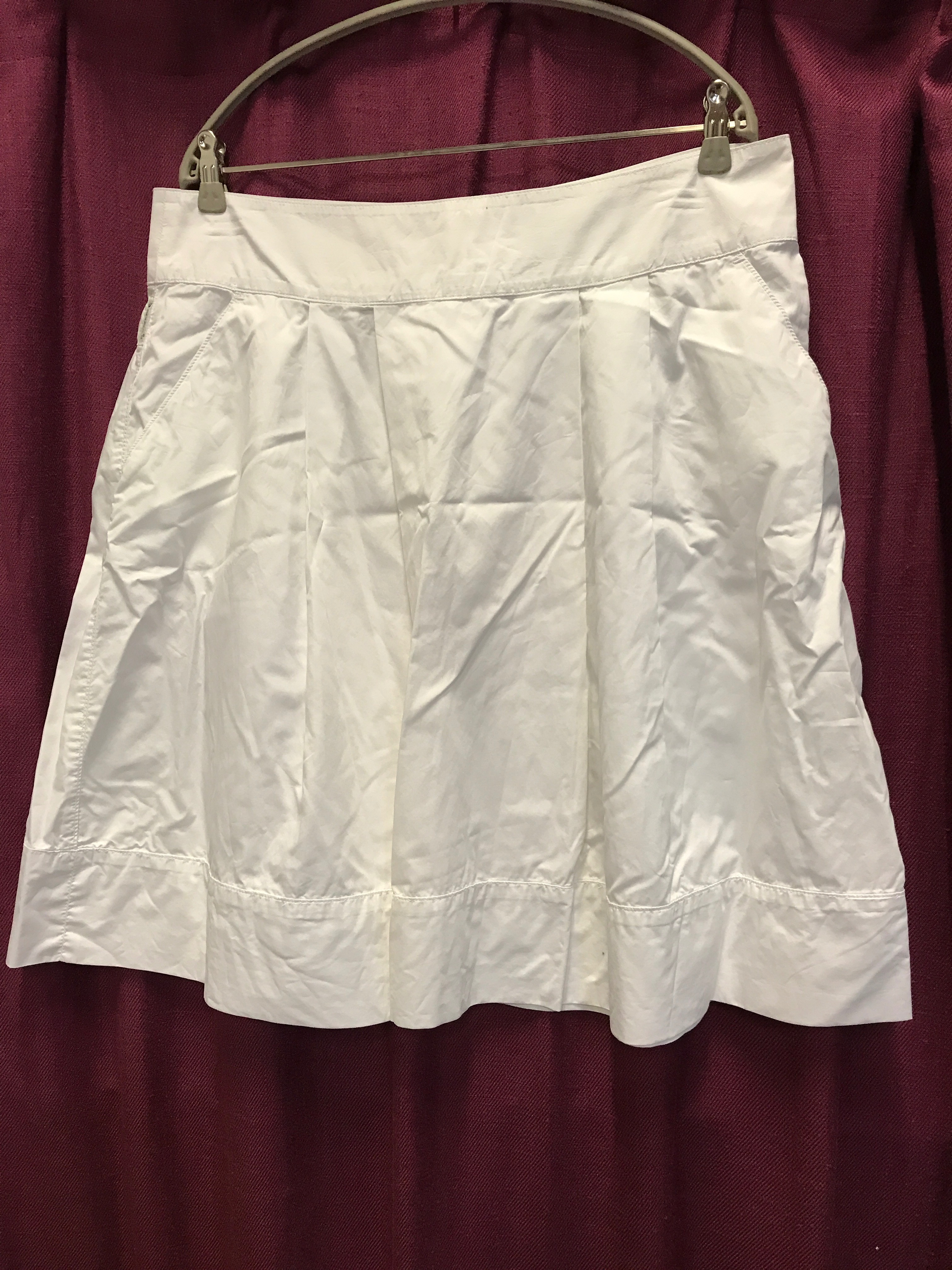 Jupe blanche «Armani Jeans » taille 42 Très bon état - Vue 3 - 