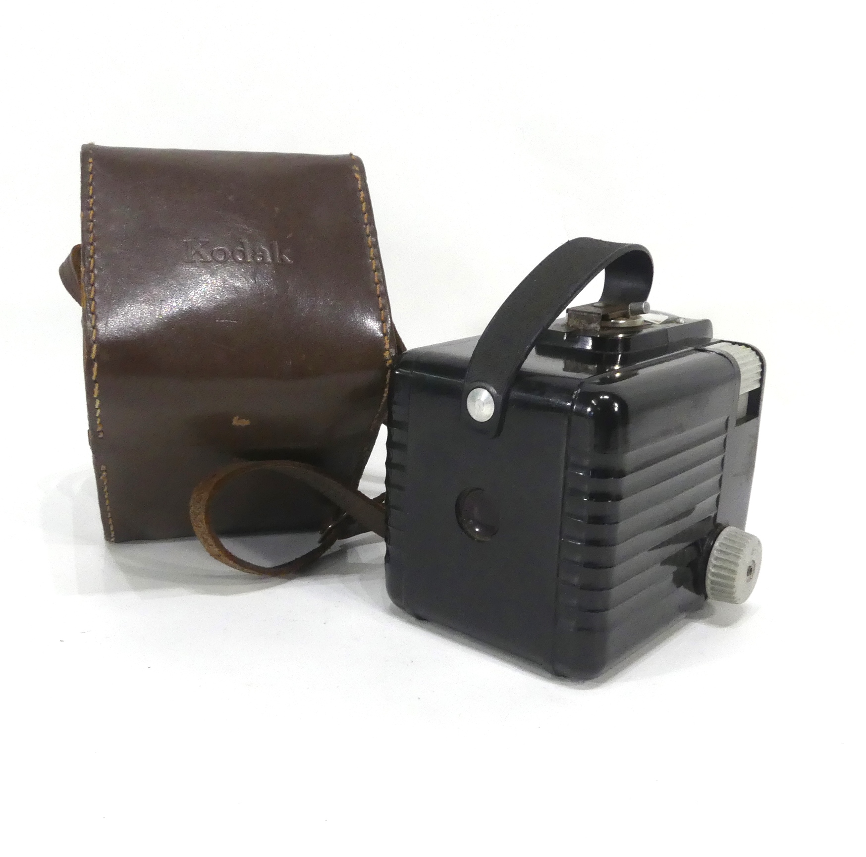 Ancien appareil photo Kodak Brownie Flash - Bon état - Photo 11