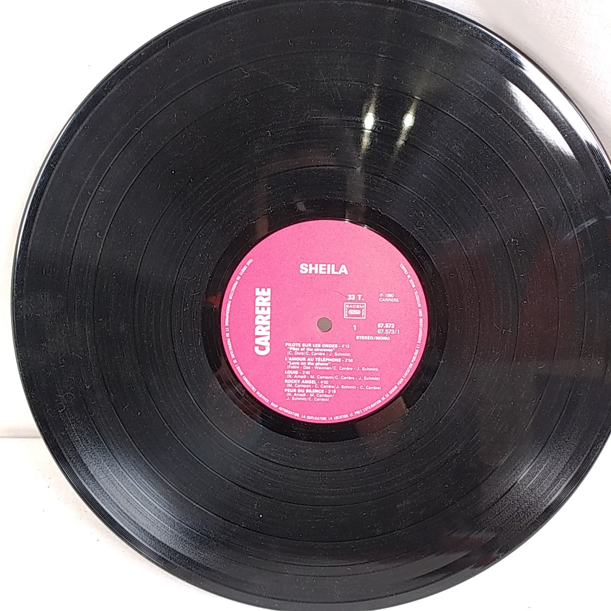Voir photo 8 de Album vinyle 33 tours - Sheila Album vinyle 33 tours - Sheila Bon état - Vue 8 -