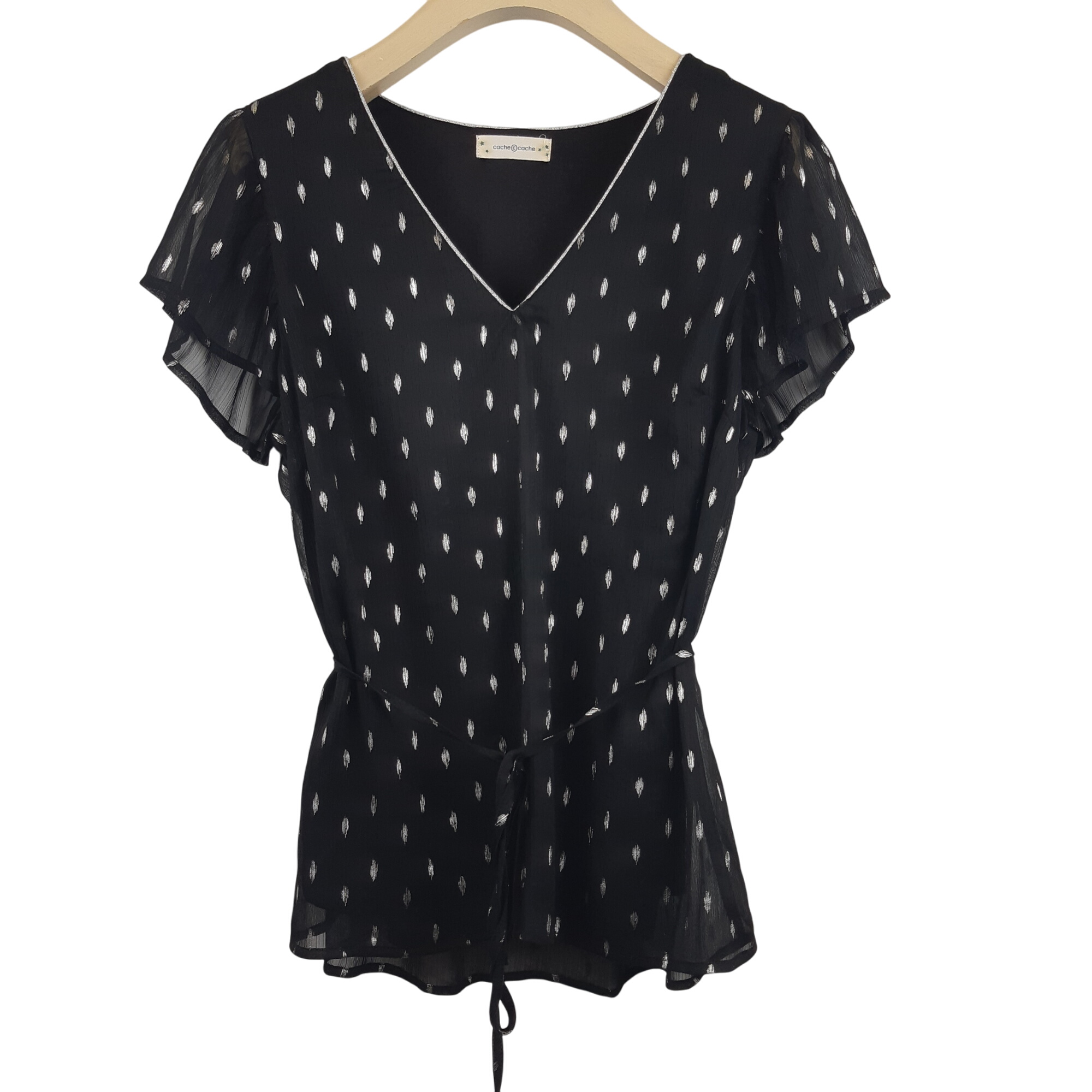Haut  motifs 100% polyester - Taille 40 - cache cache - Modalova