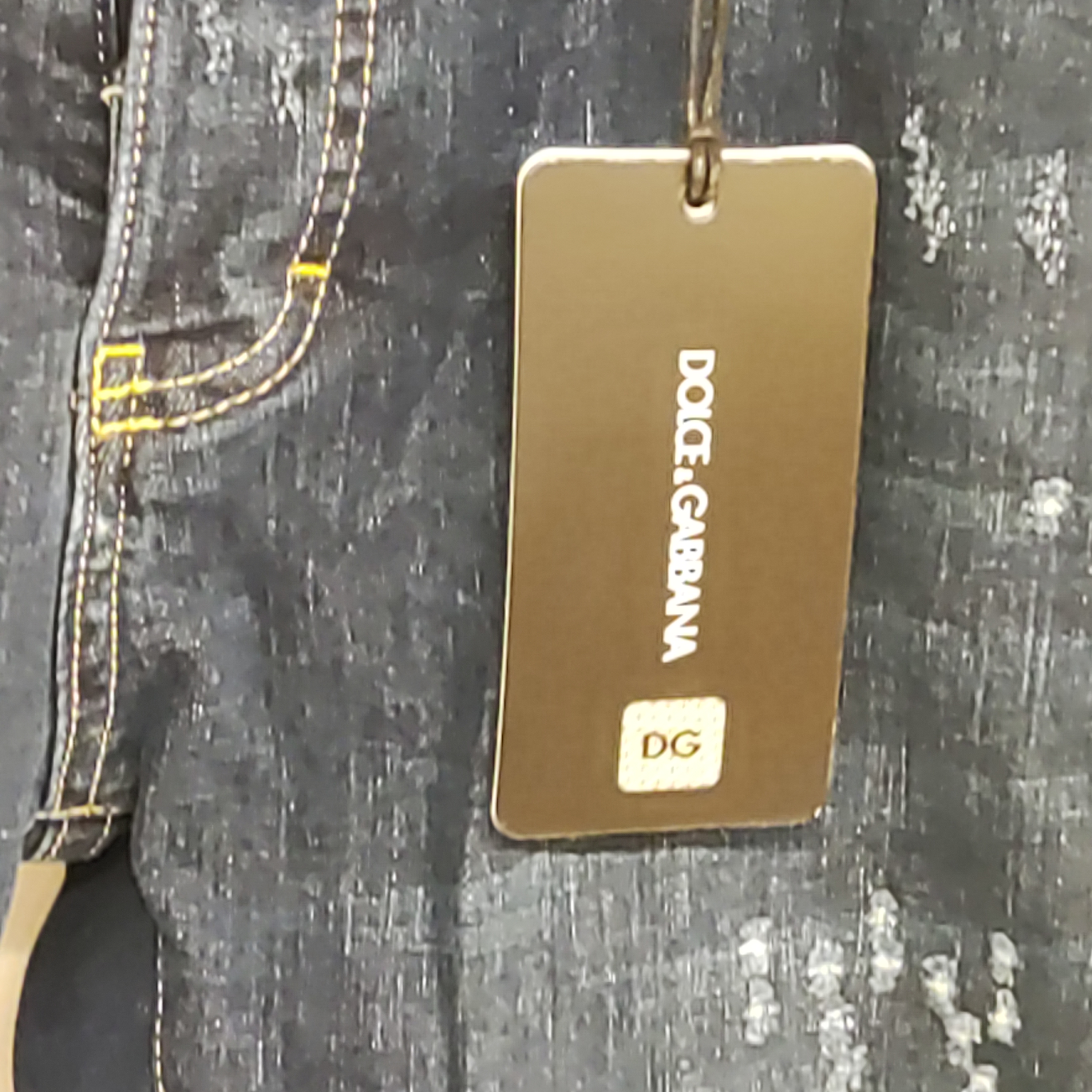 Voir photo 2 de Jean Dolce &Gabbana - W33 L 34 Jean Dolce &Gabbana - W33 L 34 - Vue 2 -