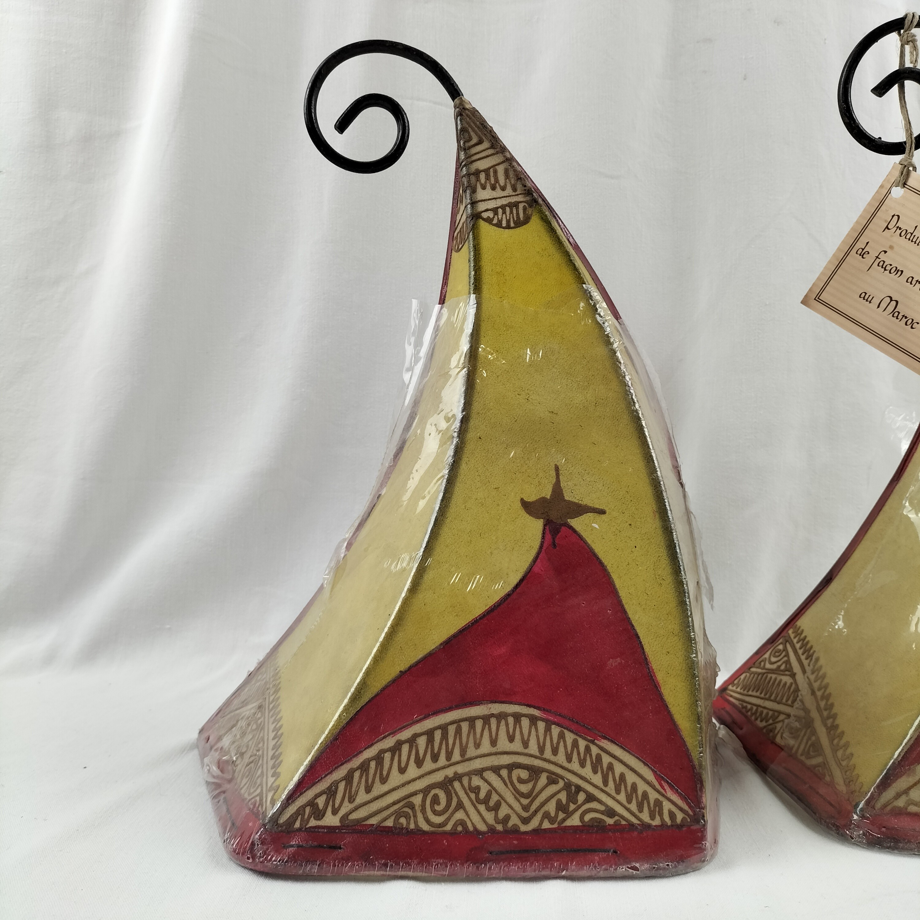 Lot de 2 Appliques Murales Artisanales Marocaines Très bon état - Vue 2 - 