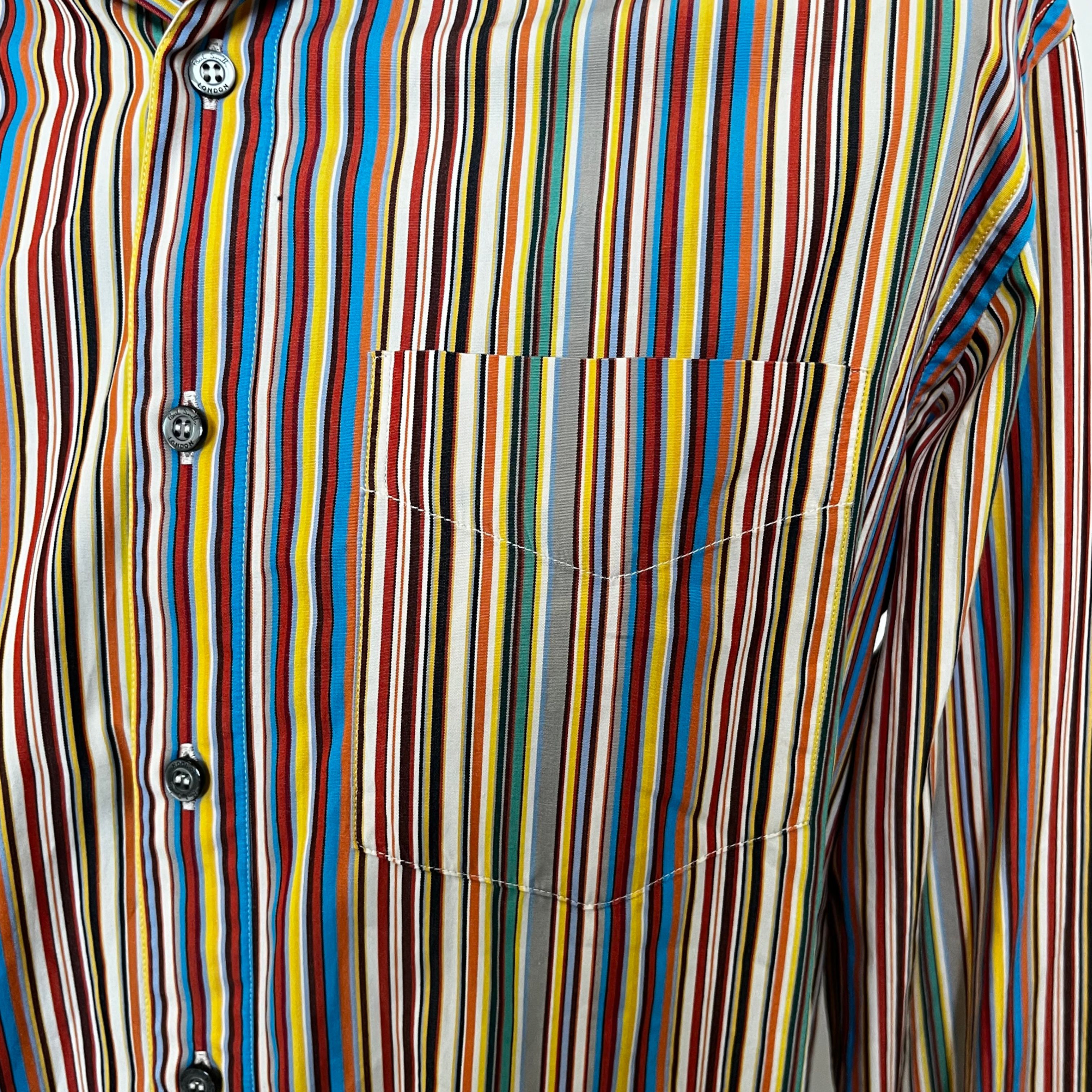 Chemise à rayures ,Paul Smith, taille XL estimé - Photo 4