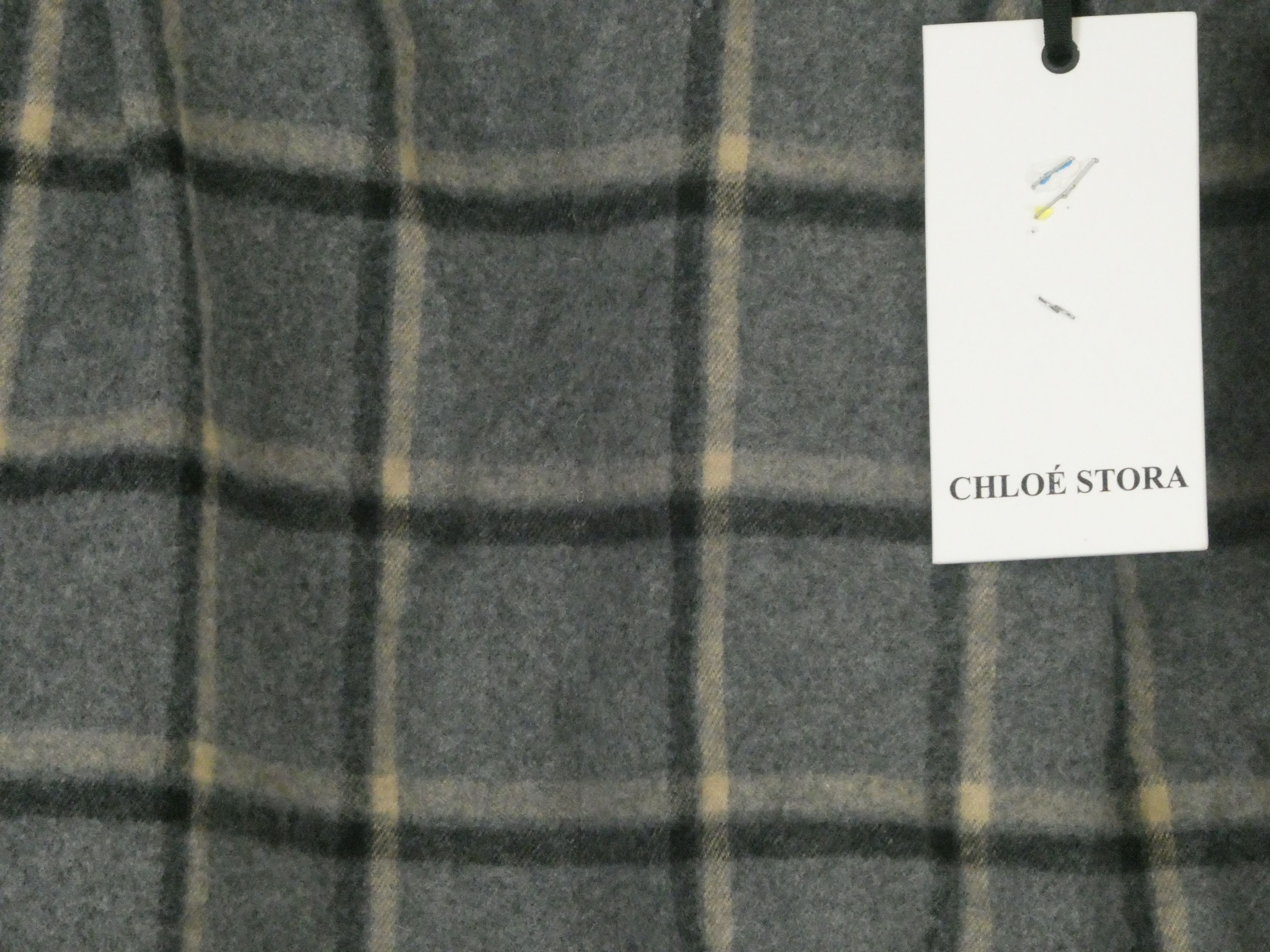 Chloé Stora jupe trapèze tartan à carreaux - Taille 38/M - Photo 2