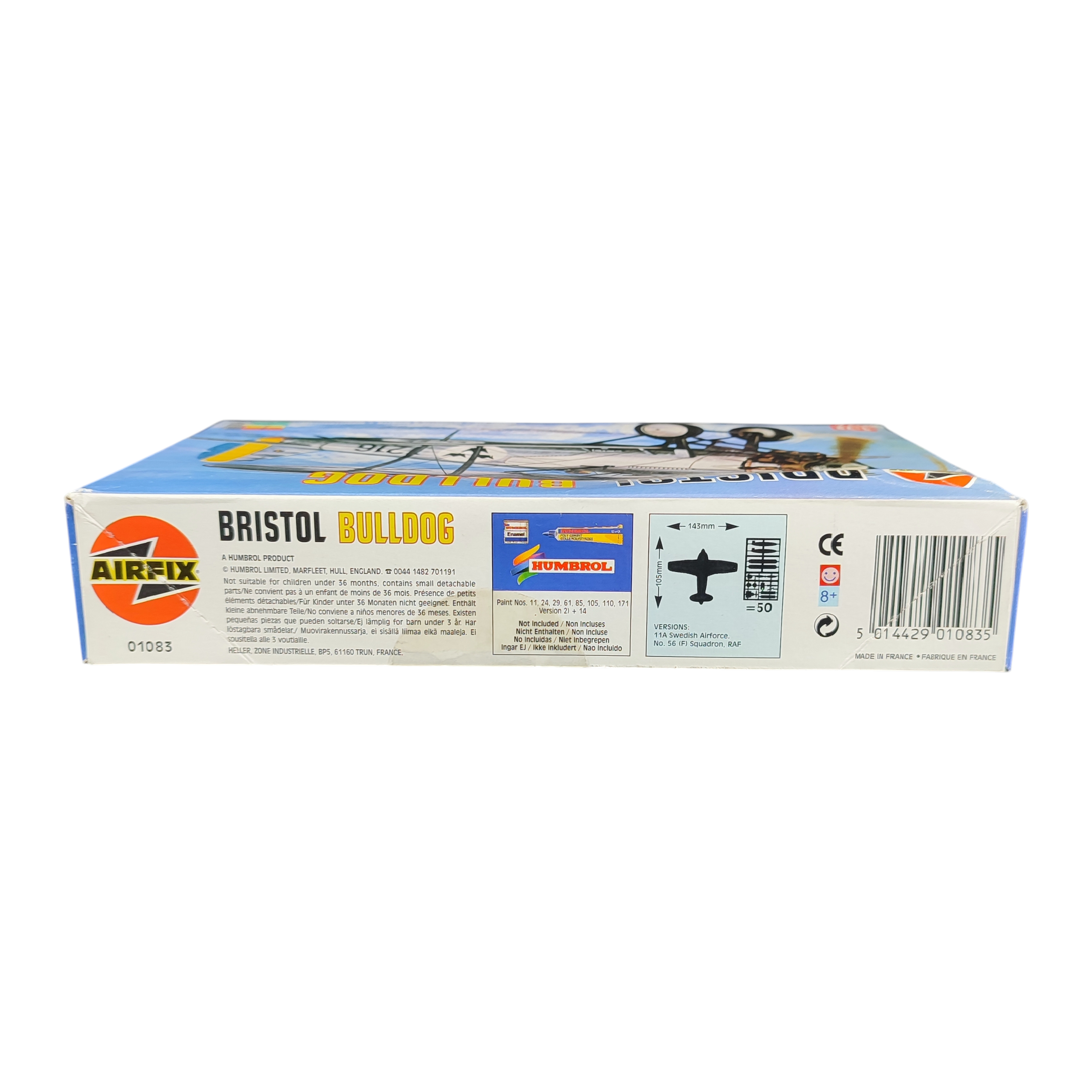 Voir photo 2 de Maquette Airfix 1/72 modèle "Bristol Bulldog" Complet Maquette Airfix 1/72 modèle "Bristol Bulldog" Complet Bon état - Vue 2 -