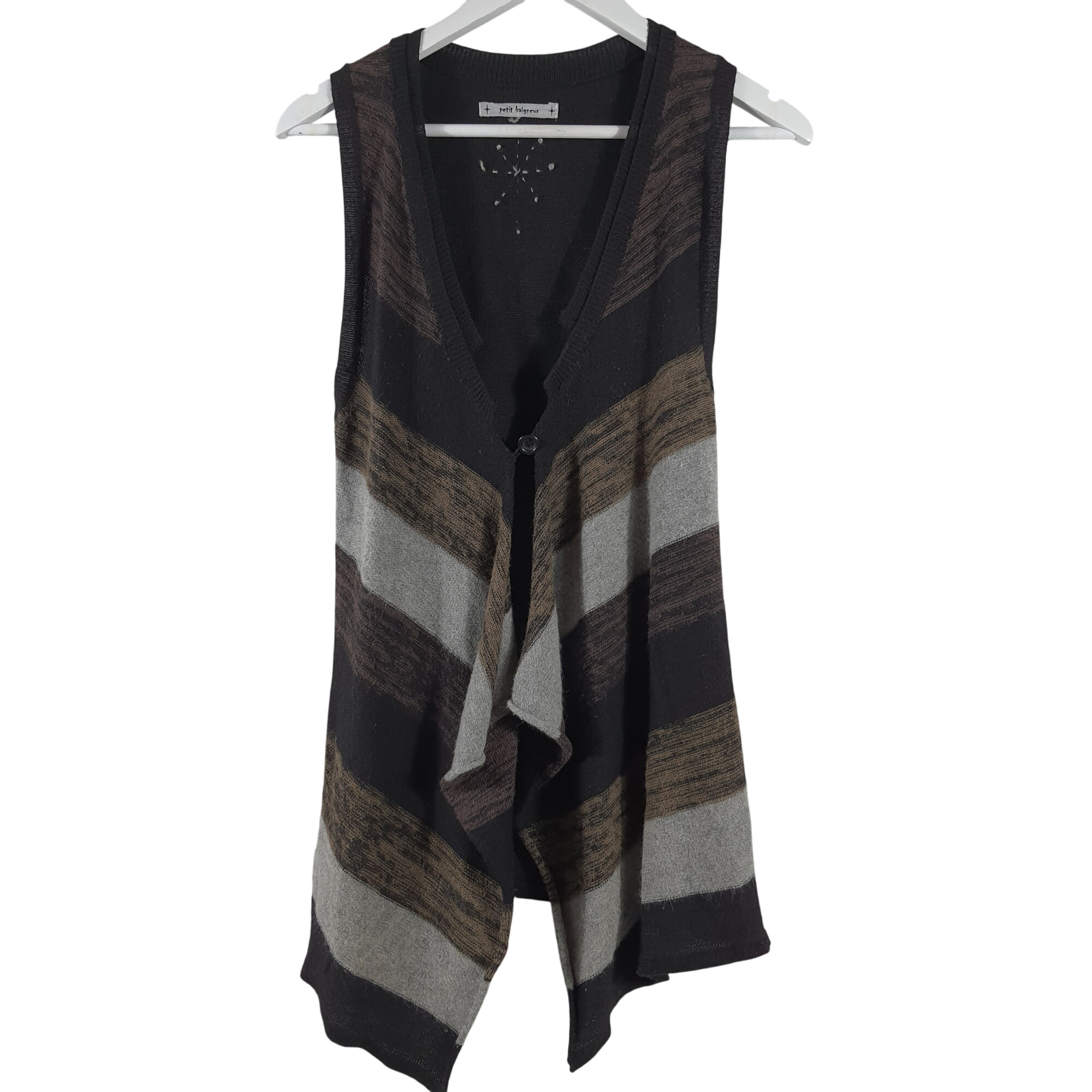 Gilet sans manche, teintes sombres - Petit Baigneur - S Très bon état -  reconditionné disponible sur Label Emmaüs