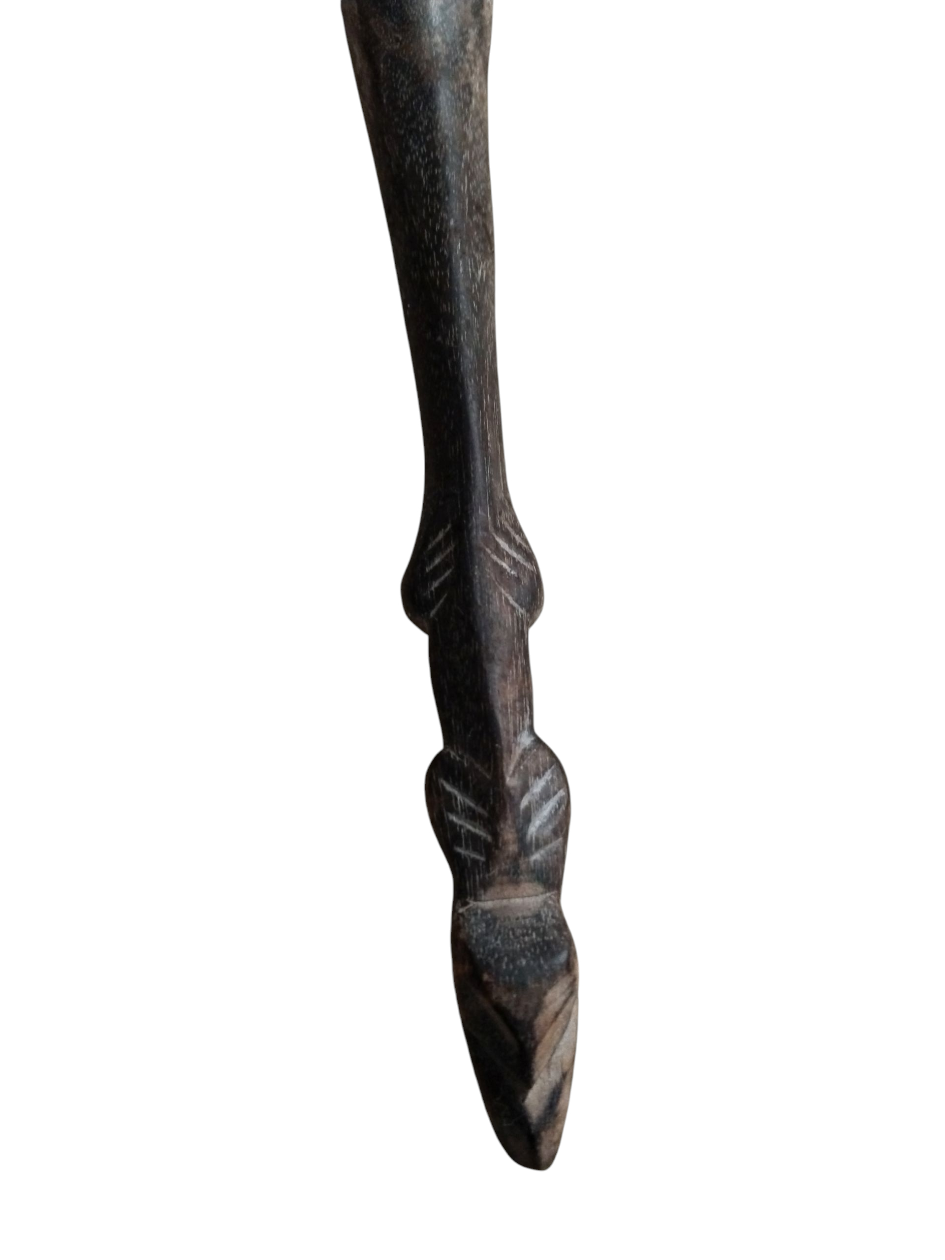 Pirogue Africaine en bois sculpté - Photo 2