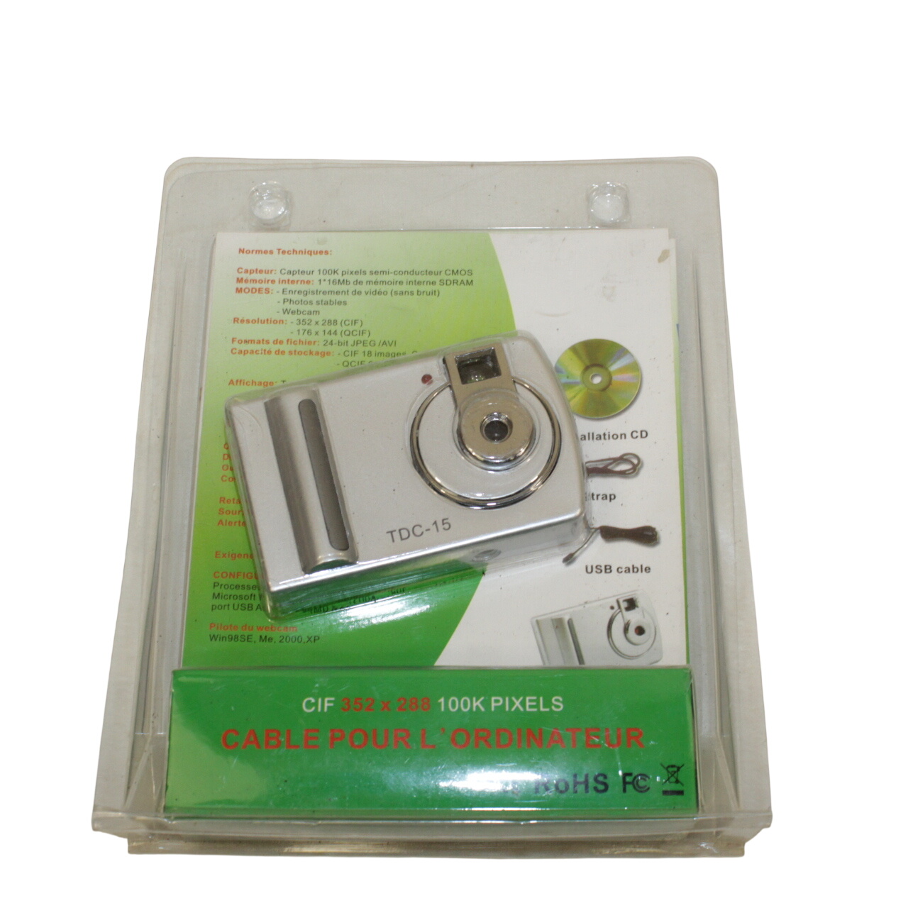 Appareil photo numérique Minicam 100K Très bon état -  reconditionné disponible sur Label Emmaüs