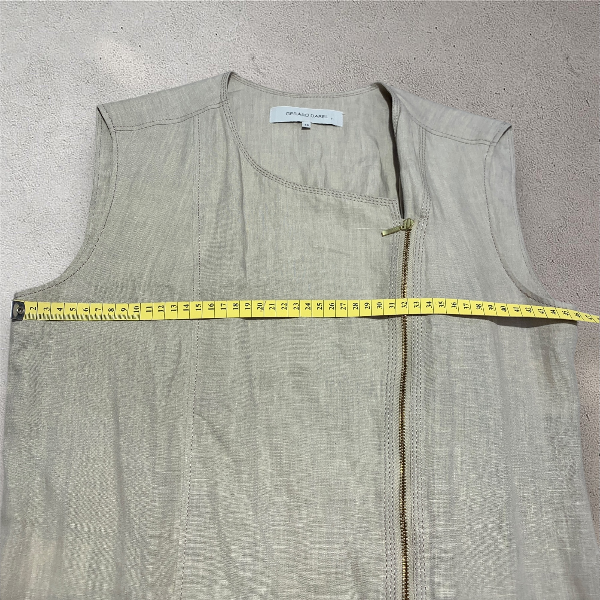 Robe beige - Gérard Darel - T38 Très bon état - Vue 2 - 