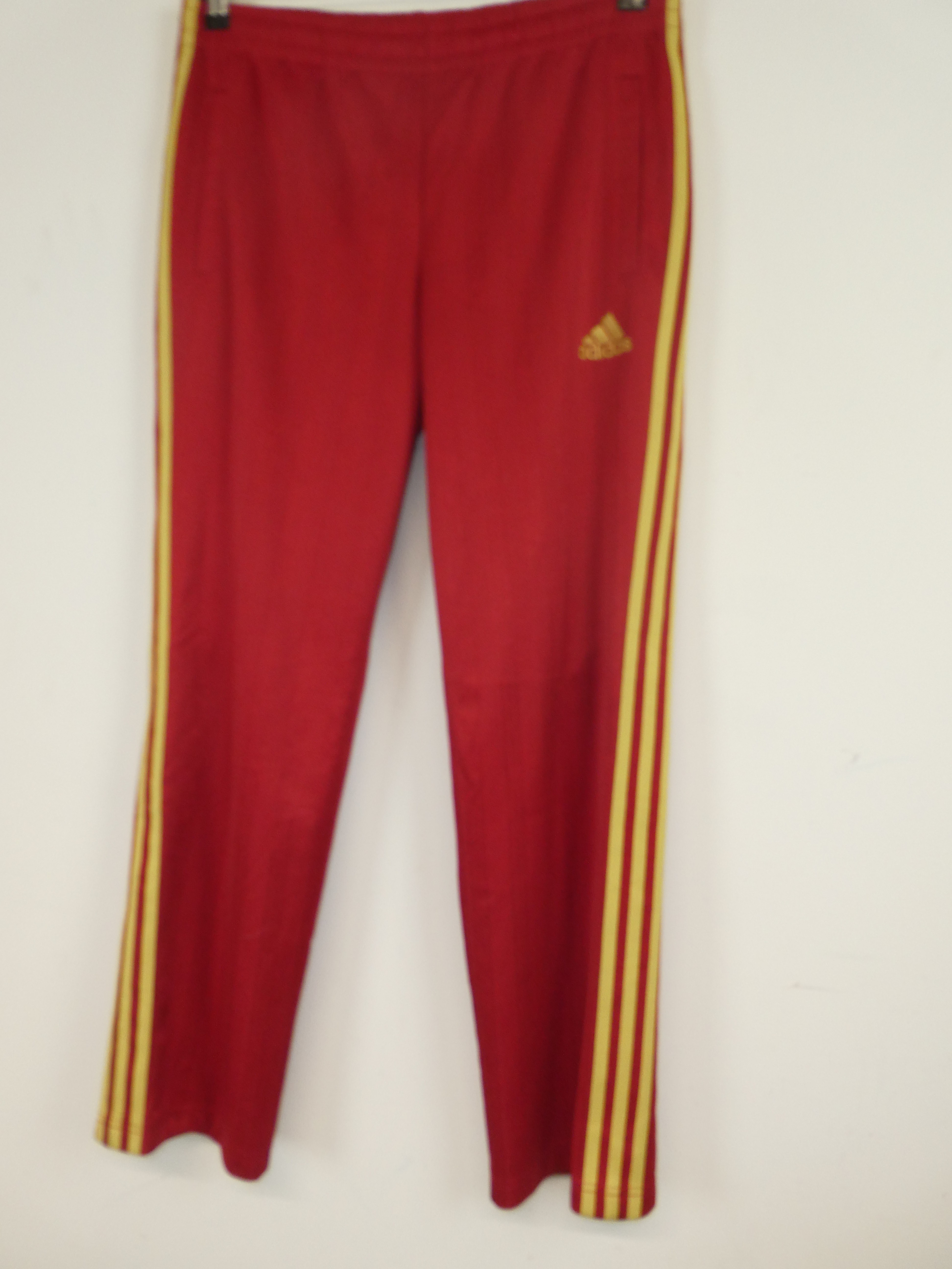 Adidas pantalon joggers rouge taille élastique - Taille S - Photo 3