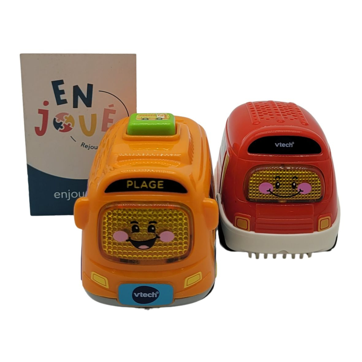Voir photo 3 de Lot de 2 véhicule - Tut Tut Bolides Hortense le bus des vacances & Marcus le mini bus - Vtech - Dès 12 mois. Lot de 2 véhicule - Tut Tut Bolides Hortense le bus des vacances & Marcus le mini bus - Vtech - Dès 12 mois. - Vue 3 -
