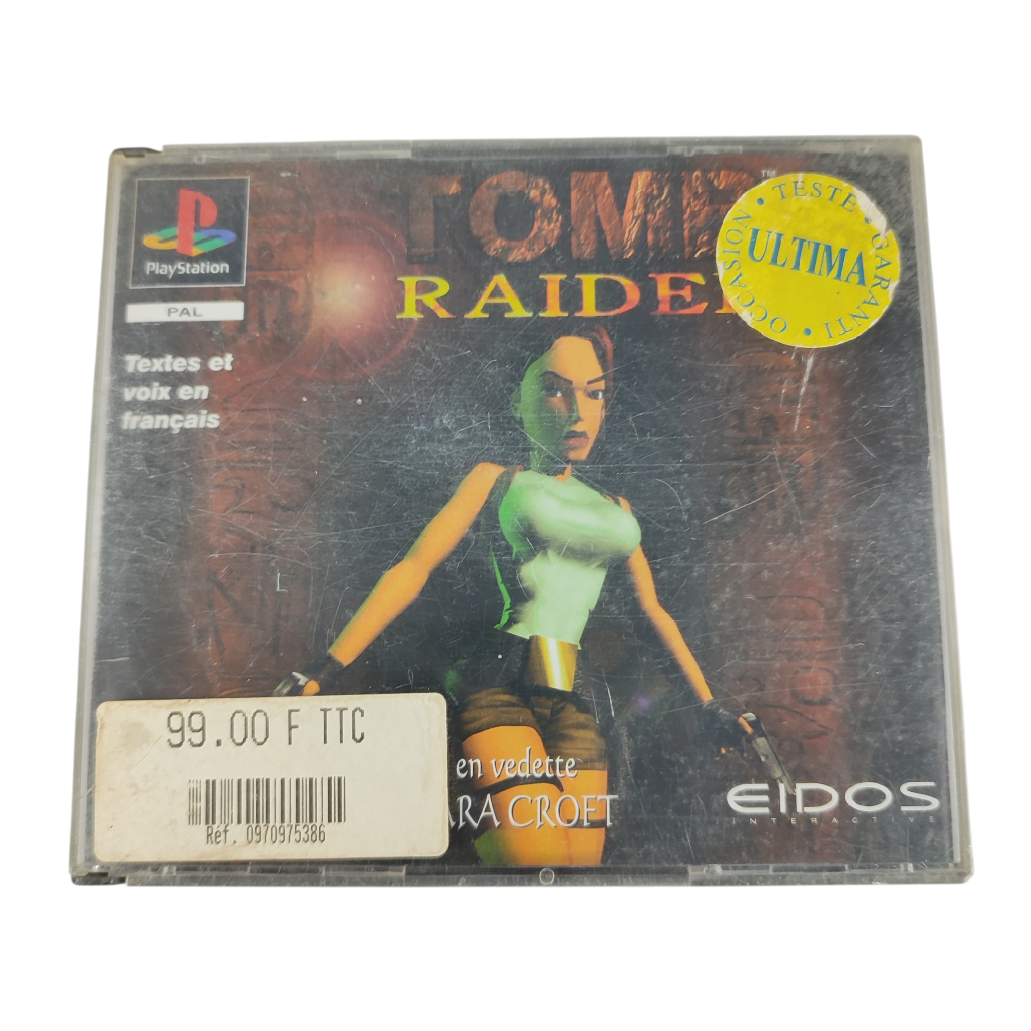 Jeux Playstation 1 - Tomb Raider & Tomb Raider La Révelation Finale État correct -  reconditionné disponible sur Label Emmaüs