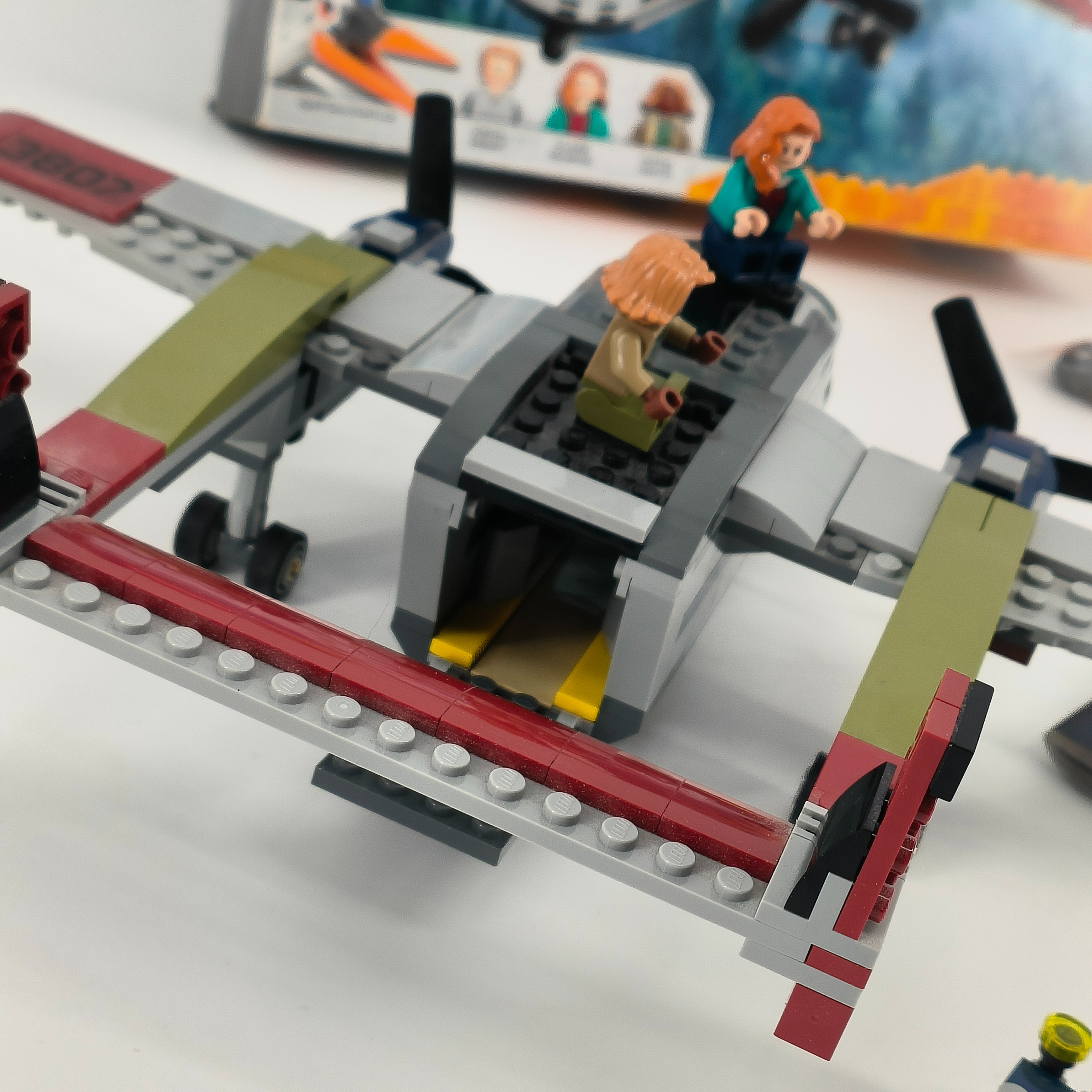 Lego-Embuscade aérienne de quetzacoatlus-à partir de 7 ans Très bon état - Vue 6 - 