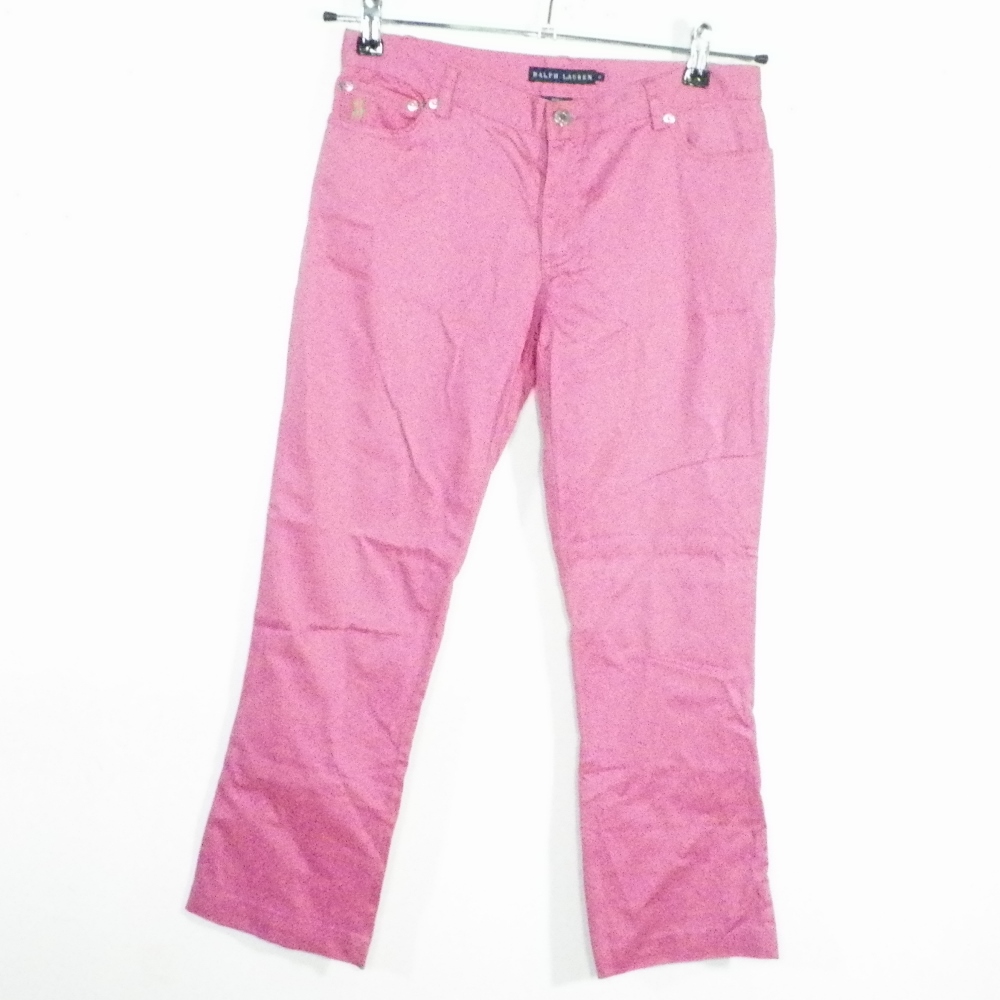 Pantalon Femme Fuschia RALPH LAUREN Taille Estimée 36. Bon état - Vue 2 - 