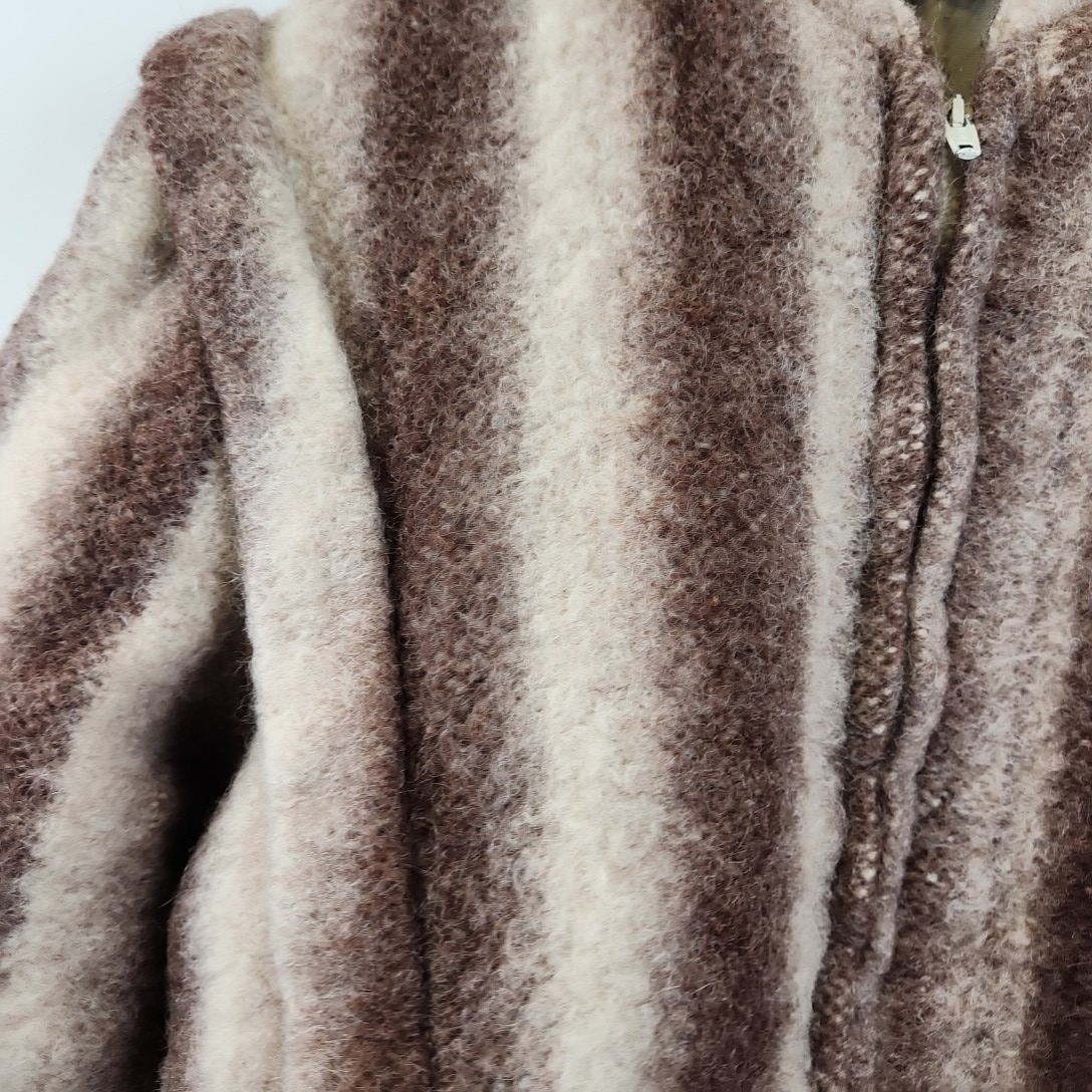 Roka - Veste taupe en laine - Taille 42/44 ( estimée)  - Vue 2 - 