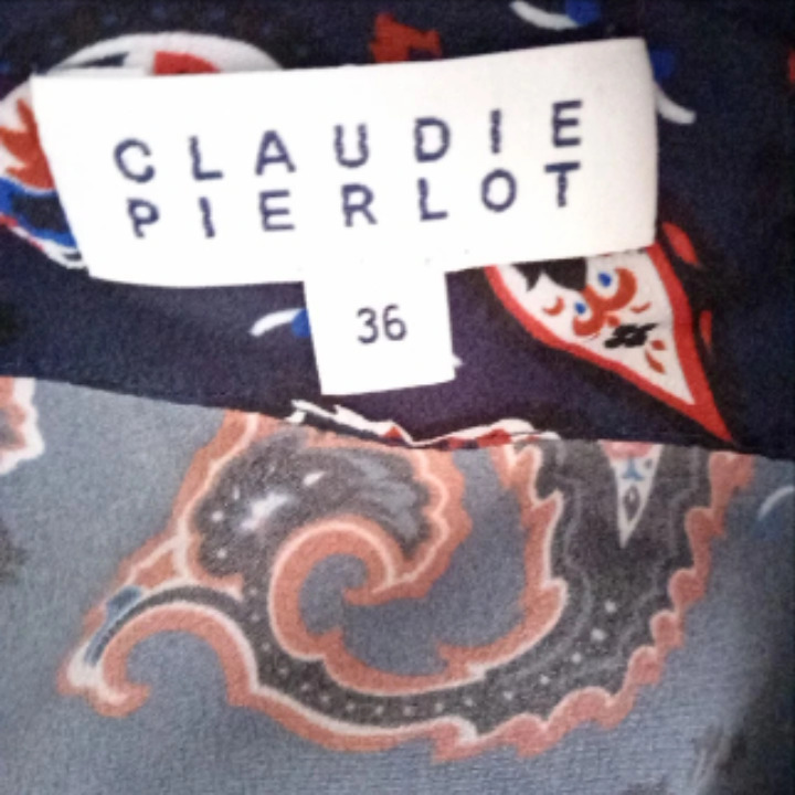 Voir photo 3 de Blouse femme - Claudie Pierlot - taille 36 Blouse femme - Claudie Pierlot - taille 36 Très bon état - Vue 3 -