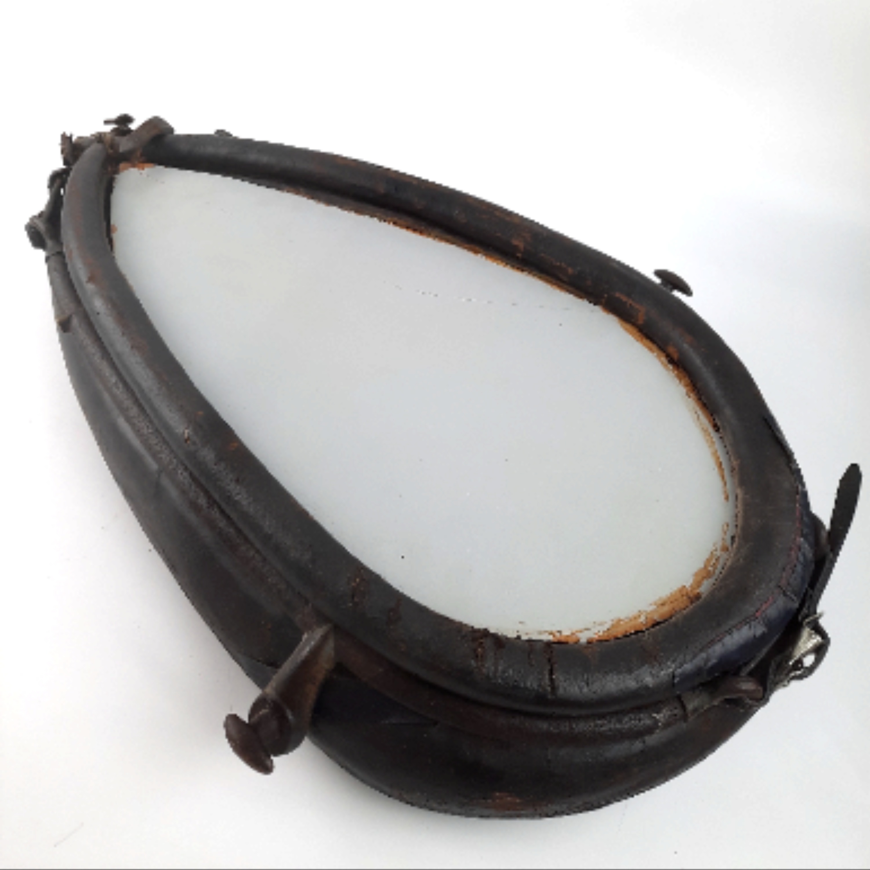 Ancien collier miroir de cheval - Photo 4