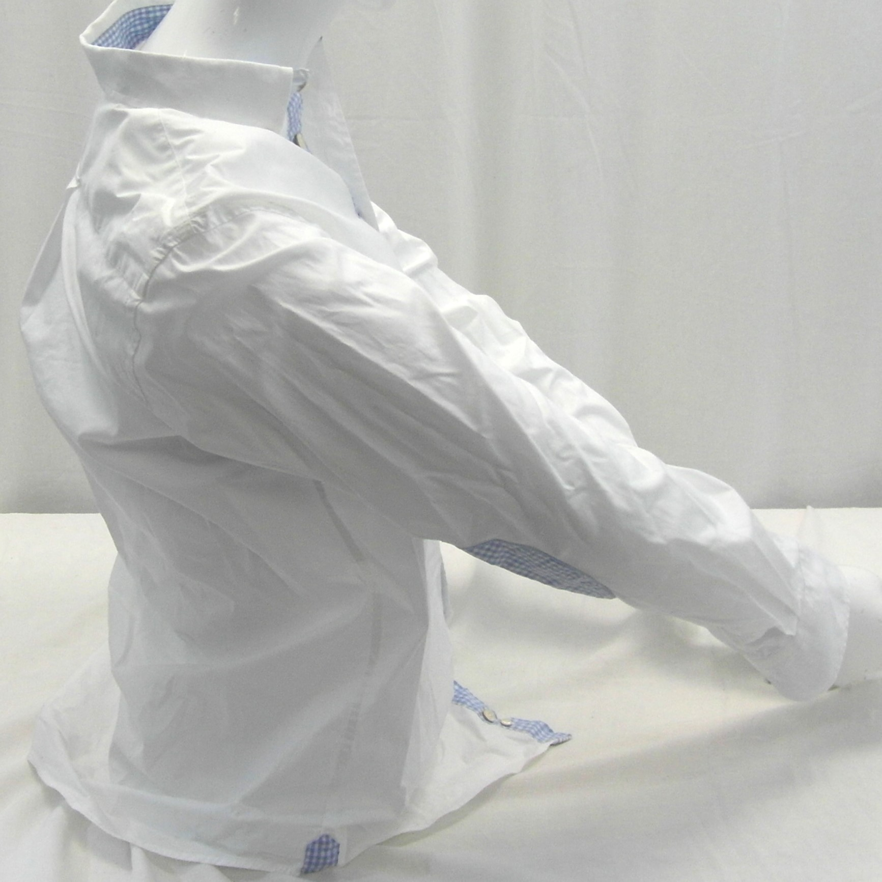 Chemise blanche Bachmann taille L - Photo 3