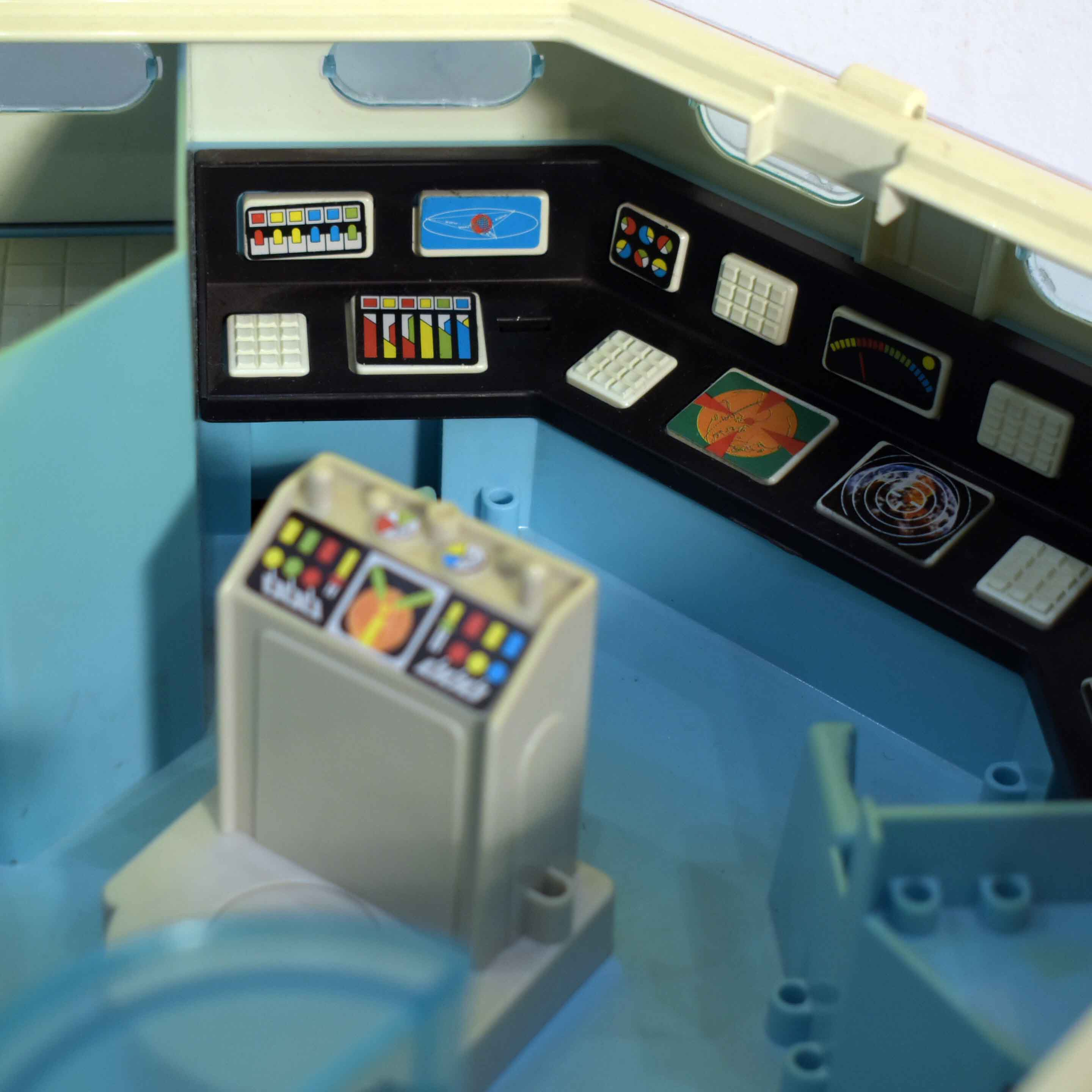 Playmospace by Playmobil™ - Station Lunaire & Navette Spatiale - Années 80 - État correct - Photo 20