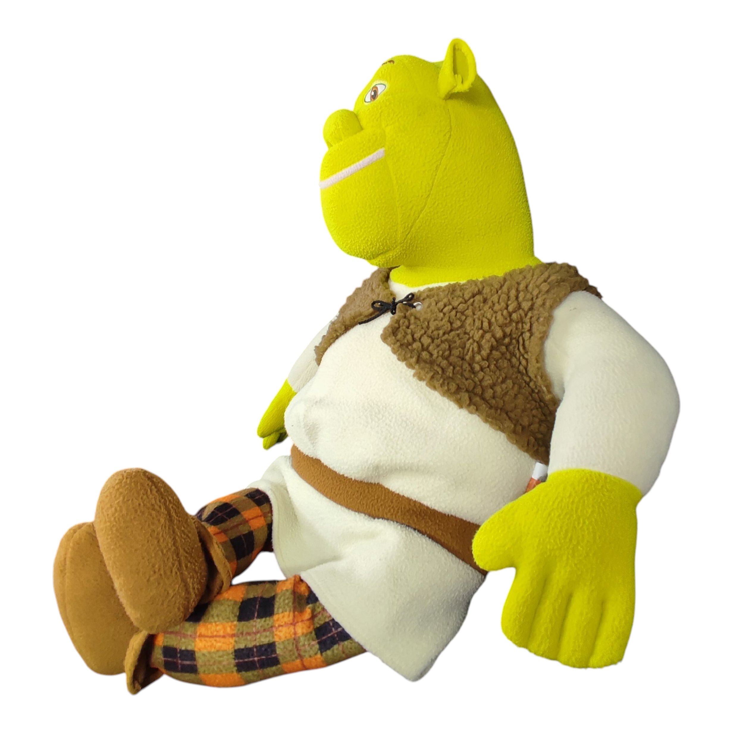 Voir photo 2 de Grande peluche SHREK 2 (2004) - 70 cm Grande peluche SHREK 2 (2004) - 70 cm État correct - Vue 2 -