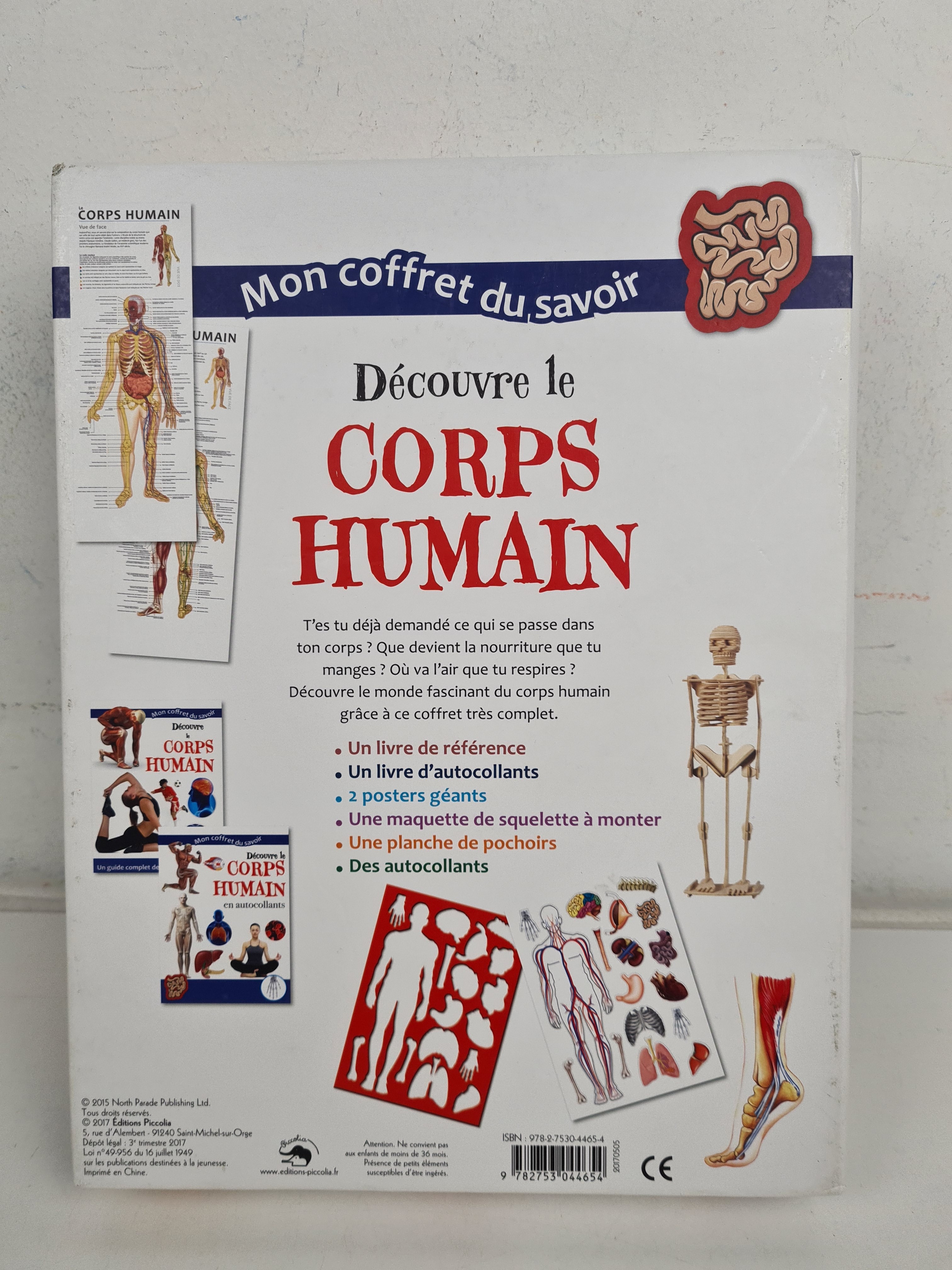 Voir photo 5 de Mon coffret du savoir - Découvre le corps humain - Guide complet de l'anatomie humaine - 6 ans + Mon coffret du savoir - Découvre le corps humain - Guide complet de l'anatomie humaine - 6 ans + Bon état - Vue 5 -