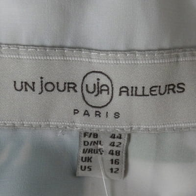 Robe blanche à imprimés - femme - Un jour ailleurs - taille 44 - Photo 4