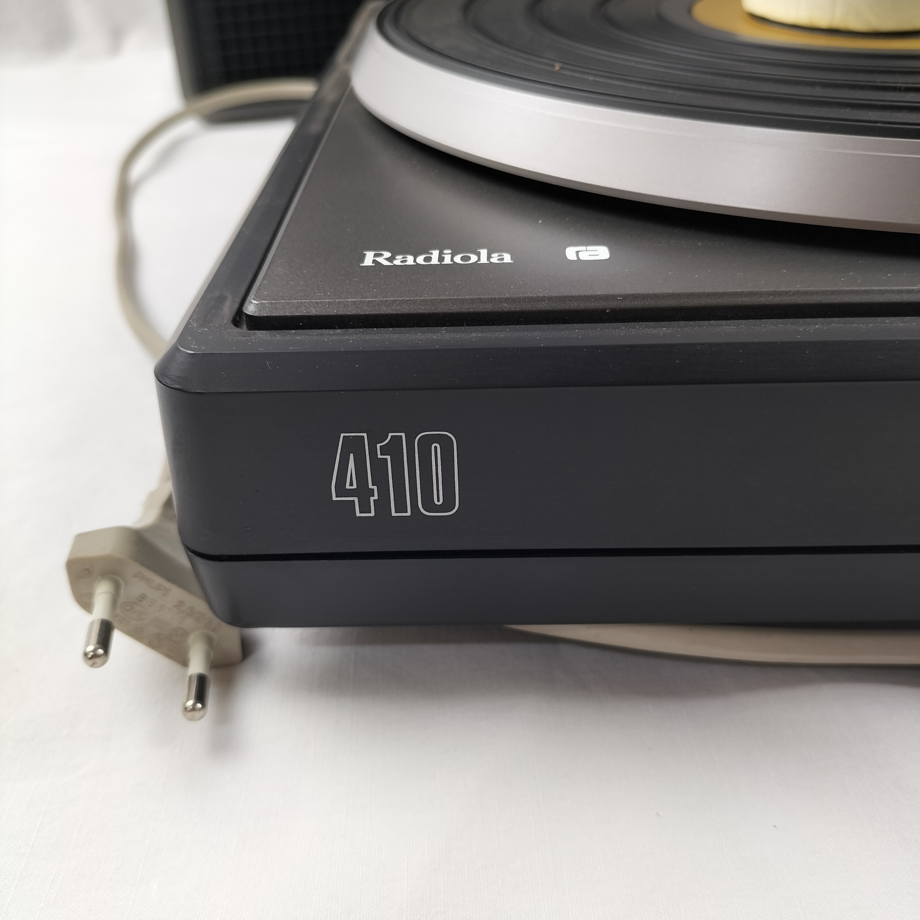 Platine Vinyle Radiola 410 1970 avec ses deux Enceintes - Bon état - Photo 5