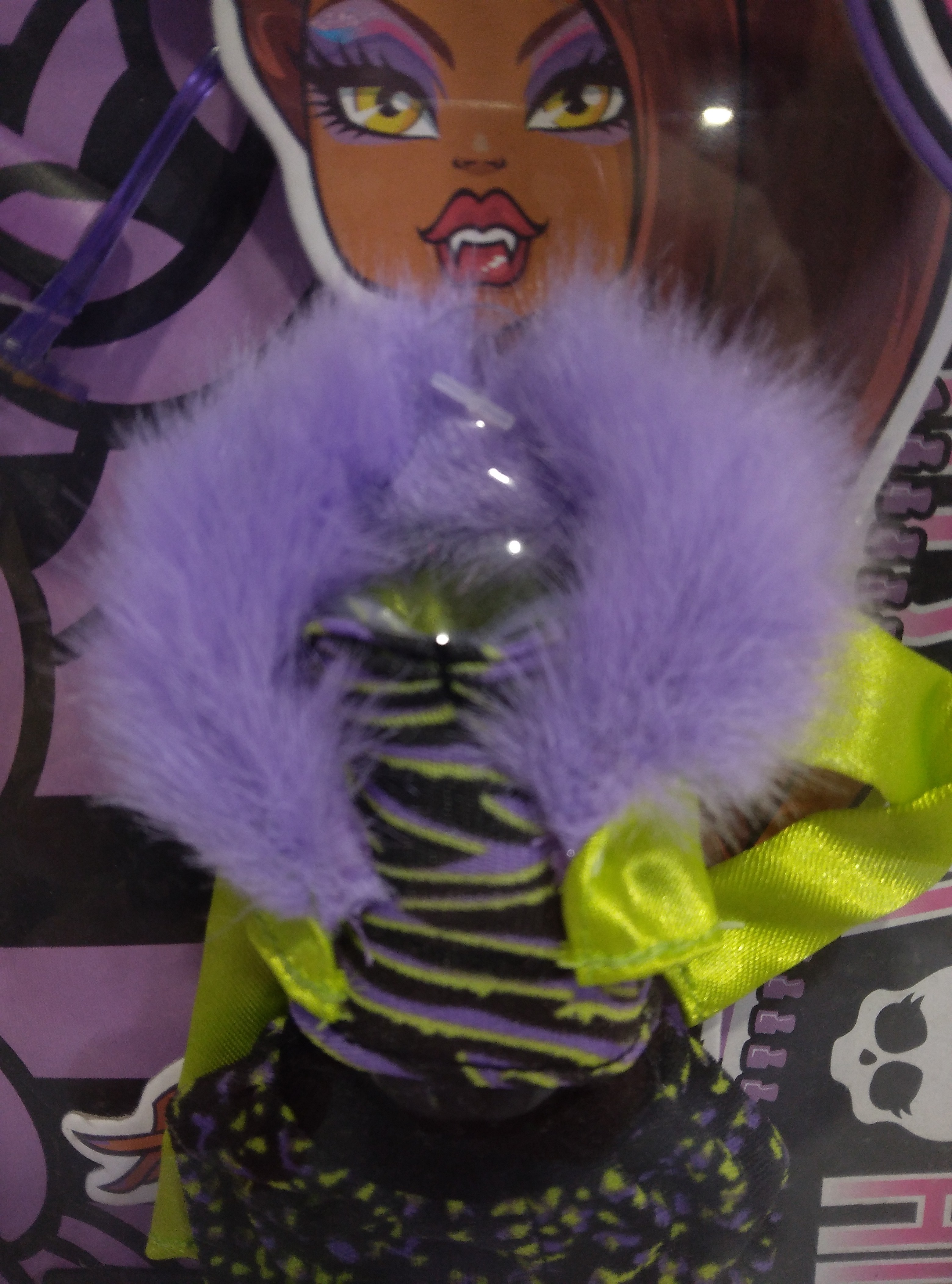 Voir photo 3 de Tenue de poupée Clawdeen Wolf, Monster High Tenue de poupée Clawdeen Wolf, Monster High Très bon état - Vue 3 -